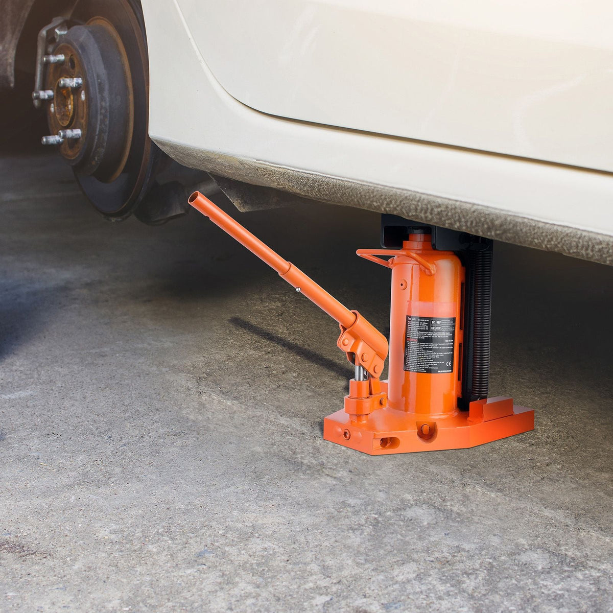 Hydraulic Toe Jack, 5 Ton On Toe Toe Jack Lift, 10 Ton On Top Lift Capacity Machine Jack, 0.8-6.8 in Toe Height, 11.3-17.3 in Top Height, Air Hydraulic Claw Jack for Machinery, Industry