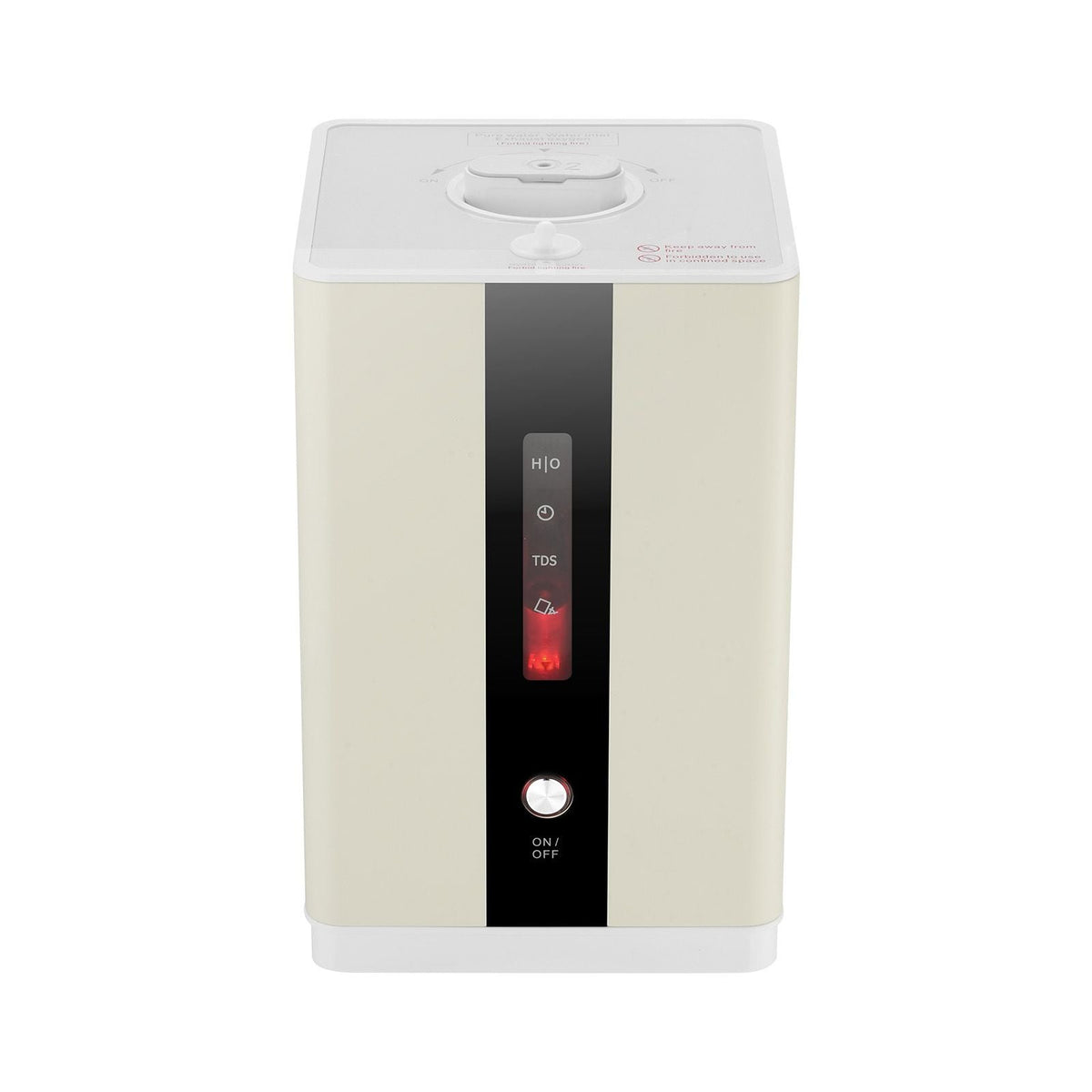 Hydrogen Inhalation Machine, 99.99% High Purity Hydrogen Inhaler, HO-Separated 225ml/min (150 H+75 O) Dual Port Hydrogen Oxygen Inhaler, Hydrogen-Rich Water Generator for Home Travel