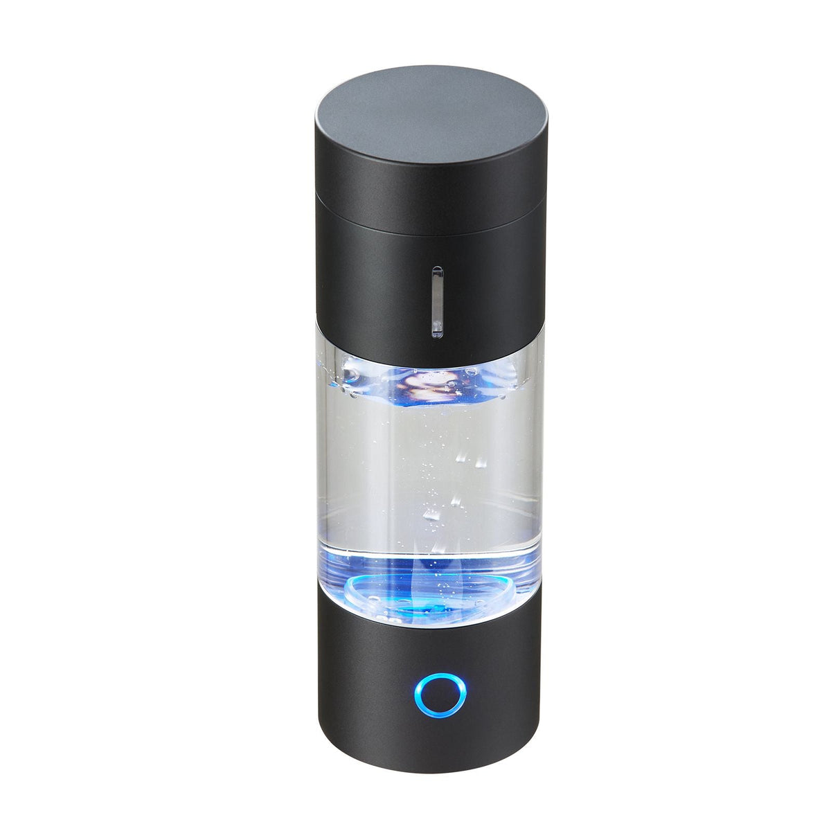 Hydrogen Water Bottle Generator, 230 ml / 8.1 oz Capacity Portable Hydrogen Water Maker, SPE Technology Hydrogen Rich Water Ionizer Machine with Nasal Inhalation Tube and Self-Cleaning