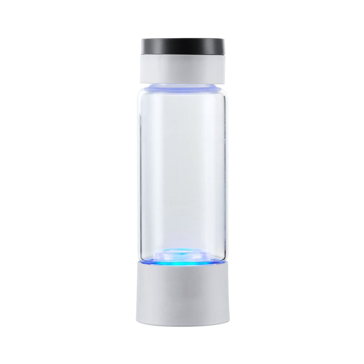 Hydrogen Water Bottle Generator, 380 ml / 13.4 oz Capacity Portable Hydrogen Water Maker, SPE Technology Hydrogen Rich Water Ionizer Machine with Nasal Inhalation Tube and Self-Cleaning