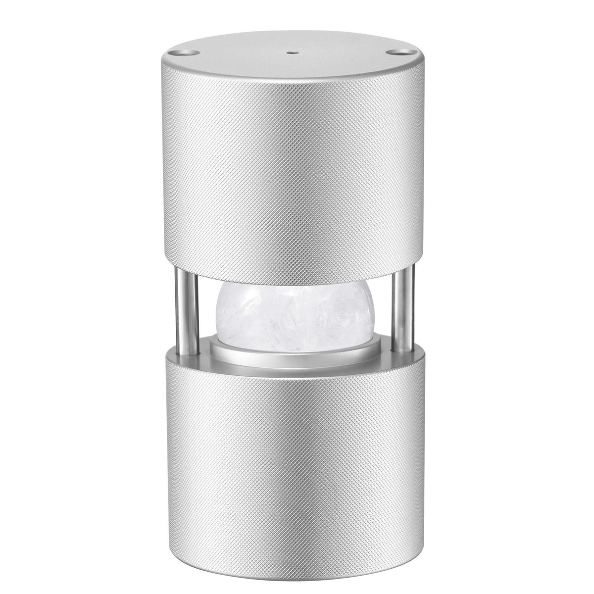 Ice Ball Press, 2.1" Ice Ball Maker, Aviation Aluminum Ice Ball Press Kit for 53mm Ice Sphere, Ice Press with Tong and Drip Tray, for Whiskey, Cocktail, Bourbon, Scot on Party & Holiday