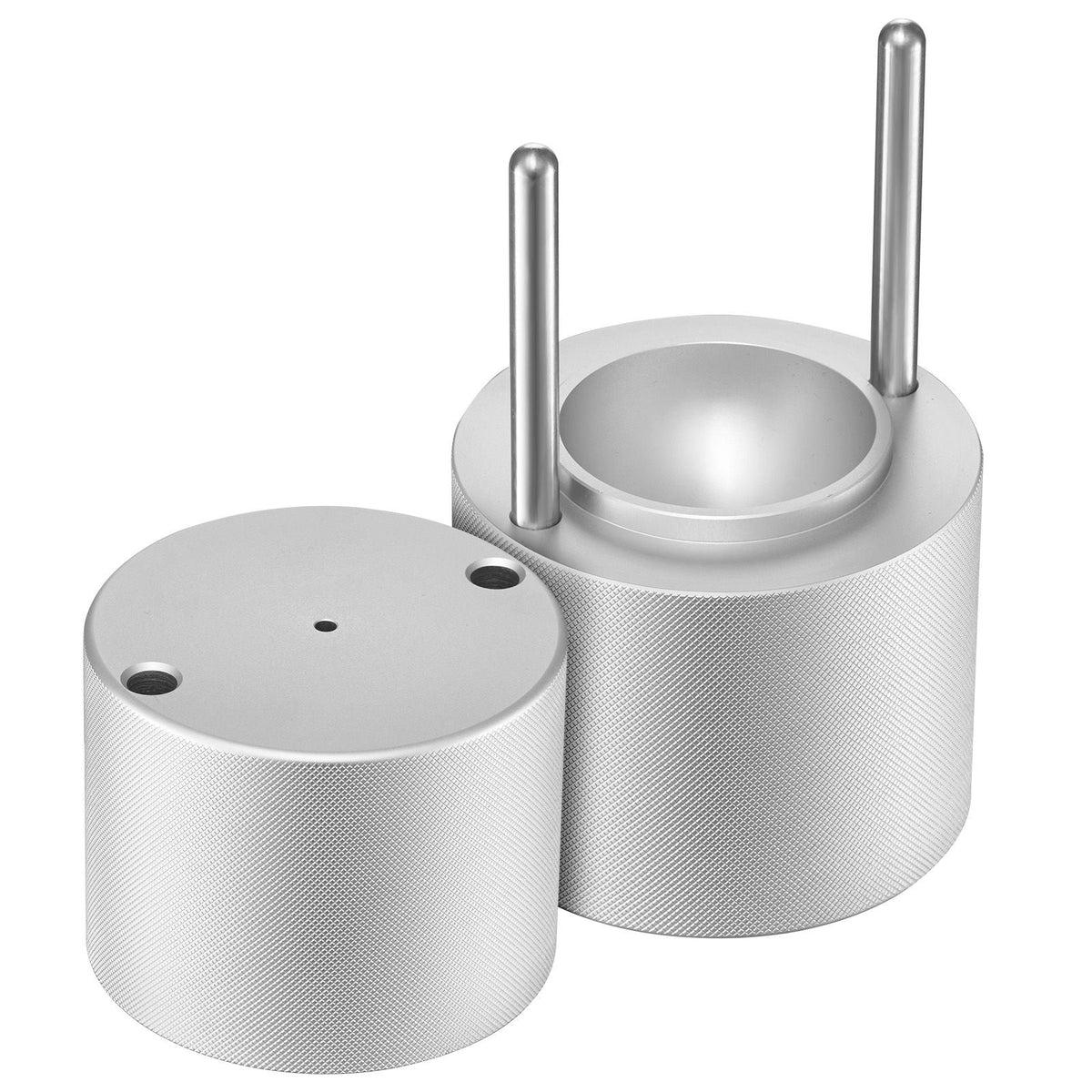 Ice Ball Press, 2.1" Ice Ball Maker, Aviation Aluminum Ice Ball Press Kit for 53mm Ice Sphere, Ice Press with Tong and Drip Tray, for Whiskey, Cocktail, Bourbon, Scot on Party & Holiday