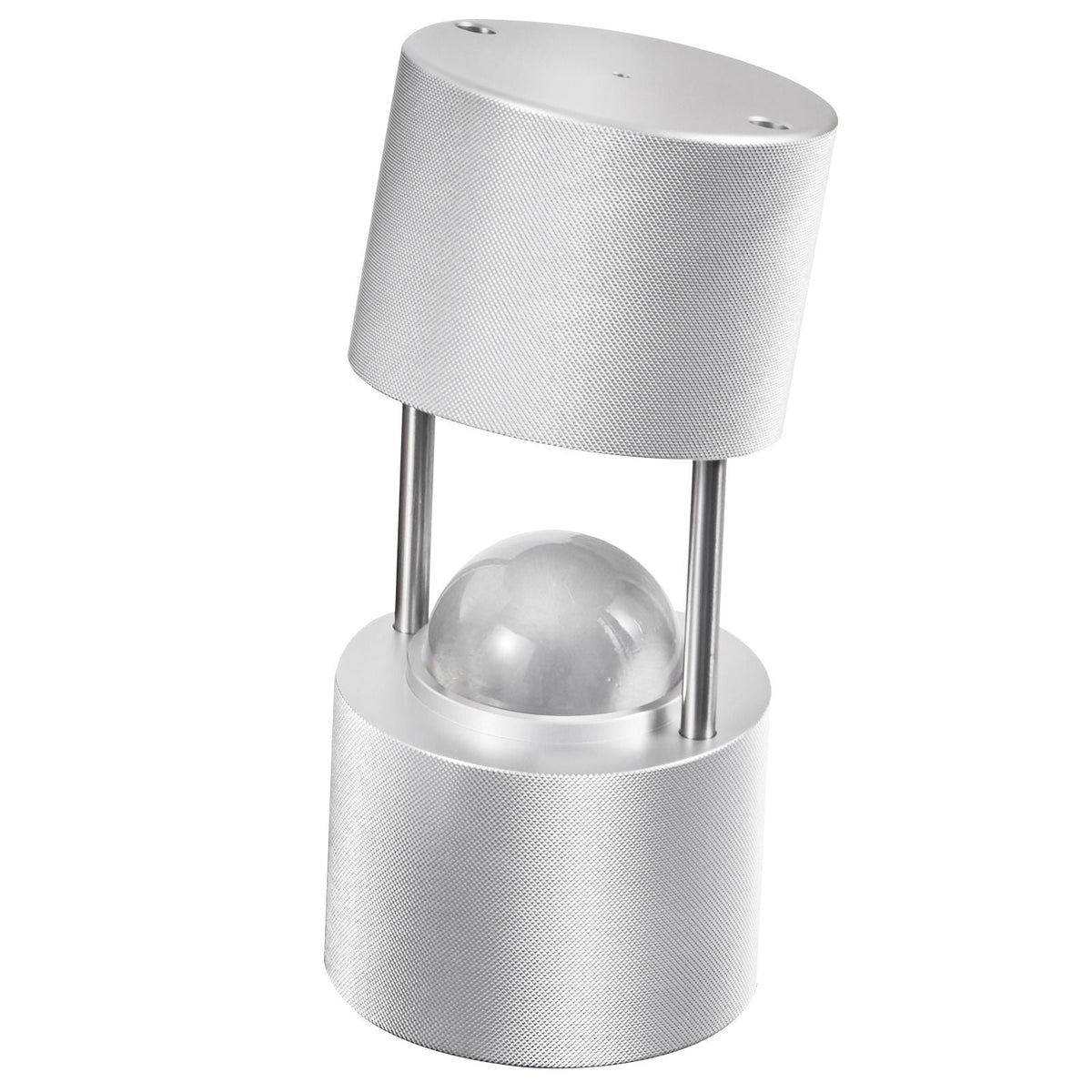 Ice Ball Press Kit, Aircraft Al Alloy Ice Press with Ice Block Mold, Large Mat, Tong, Drip Tray, One Glass, Round Ice Ball Maker 2.4"/60 mm Ice Sphere, for Whiskey, Cocktail on Party & Holiday