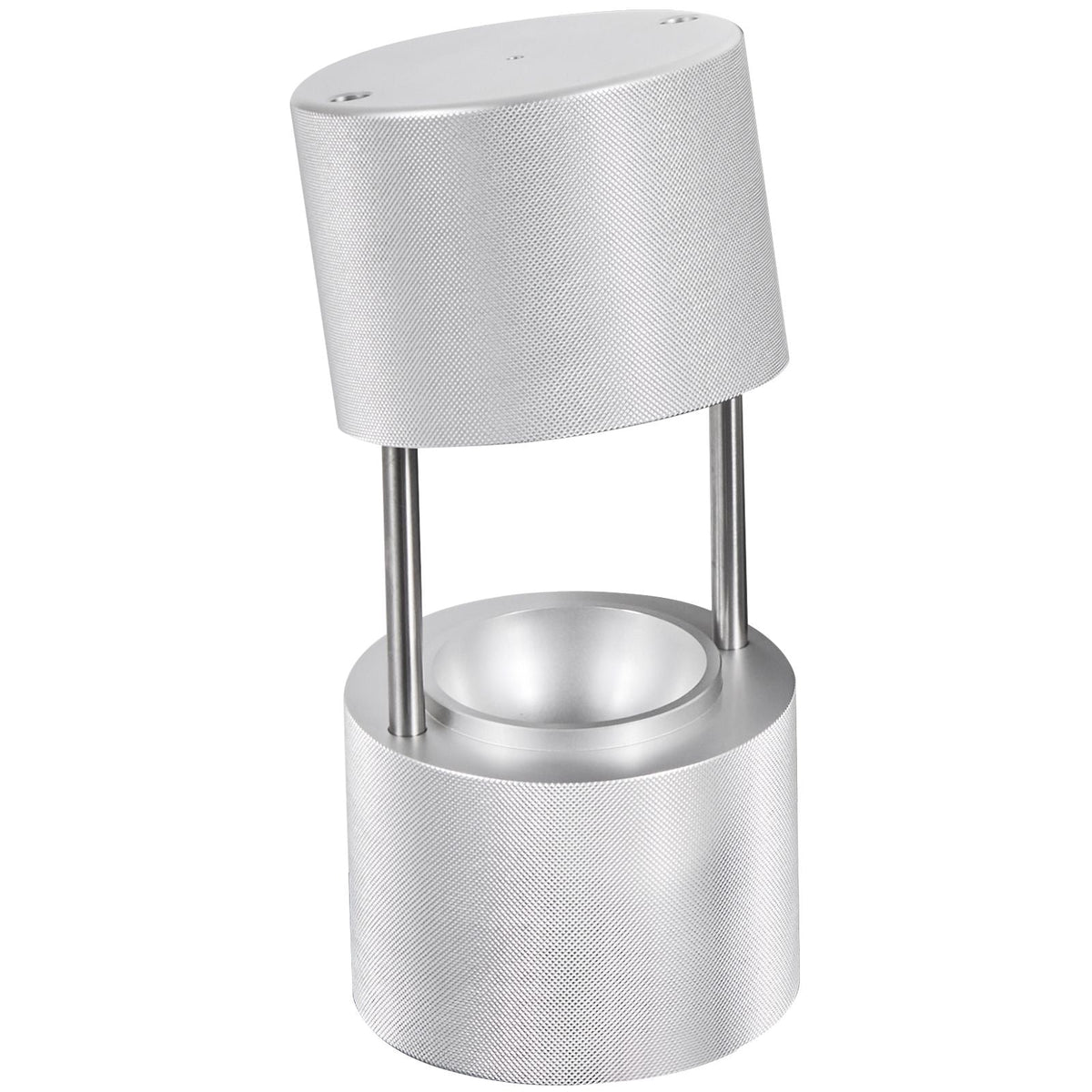 Ice Ball Press Kit, Aircraft Al Alloy Ice Press with Ice Block Mold, Large Mat, Tong, Drip Tray, One Glass, Round Ice Ball Maker 2.4"/60 mm Ice Sphere, for Whiskey, Cocktail on Party & Holiday