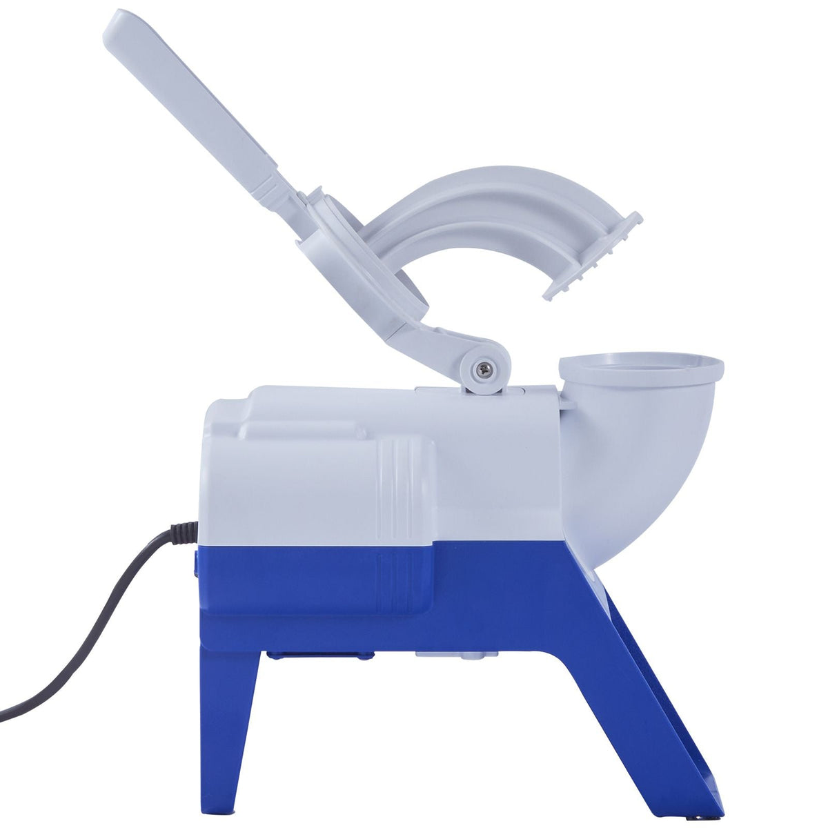 Ice Crushers Machine, 176lbs Per Hour Electric Snow Cone Maker with 2 Blades, Shaved Ice Machine with Cover and Bowl, 220W Ice Shaver Machine for Margaritas, Home and Commercial Use, White