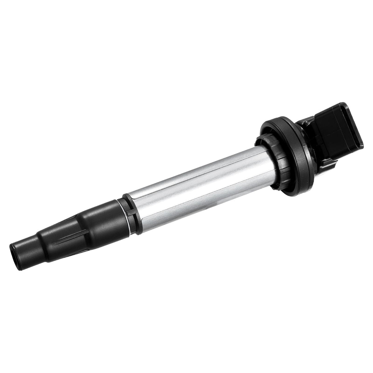 Ignition Coil Pack and Spark Plugs, Set of 4, Compatible with Toyota Corolla Matrix Prius Prius V Scion IM xD Pontiac Vibe Lexus CT200h 1.8L L4, Replacement for UF596 UF-619 90919-02252 C1714