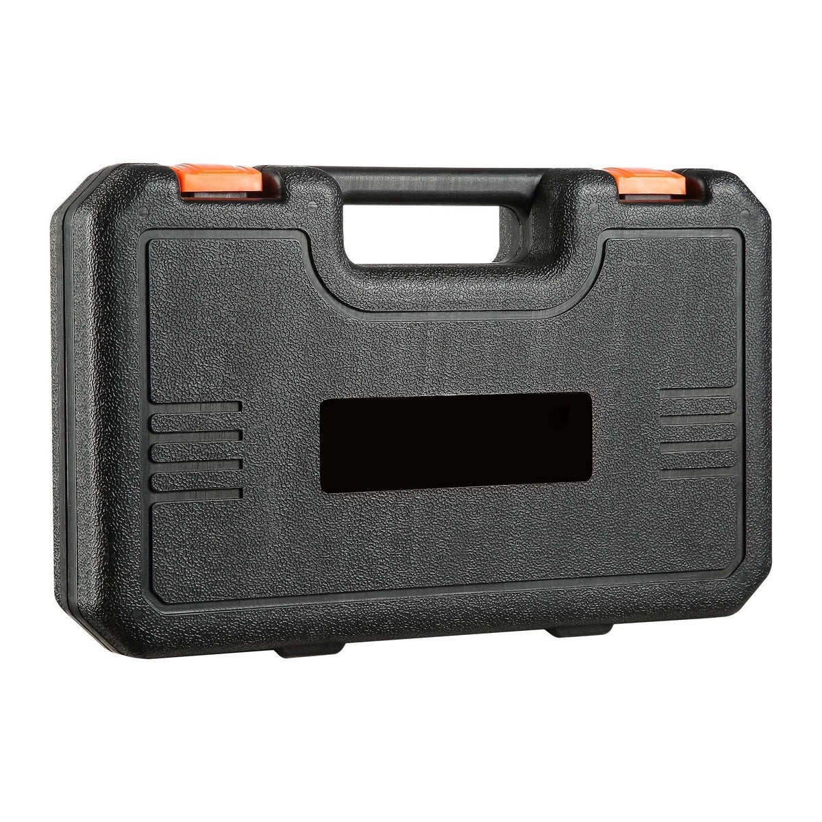 Impact Socket Set with 1/2" Drive, Comprising 23 Pieces in SAE (7/16" -1") & Metric Measurements, 6 Point Cr-V Alloy Steel, Includes Ratchet Handle and Durable Storage Case