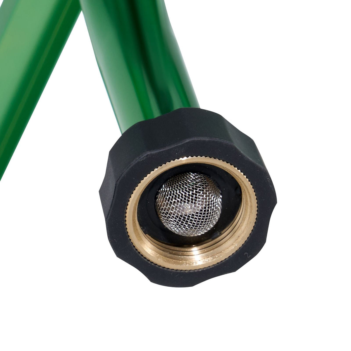 Impact Sprinkler on Tripod Base, 2 Packs, Heavy Duty Tripod Sprinklers with Brass Head & 3/4"NH Connector, 360 Degree Large Area Irrigation Sprinkler, Adjustable Heights Sprinkler for Yard