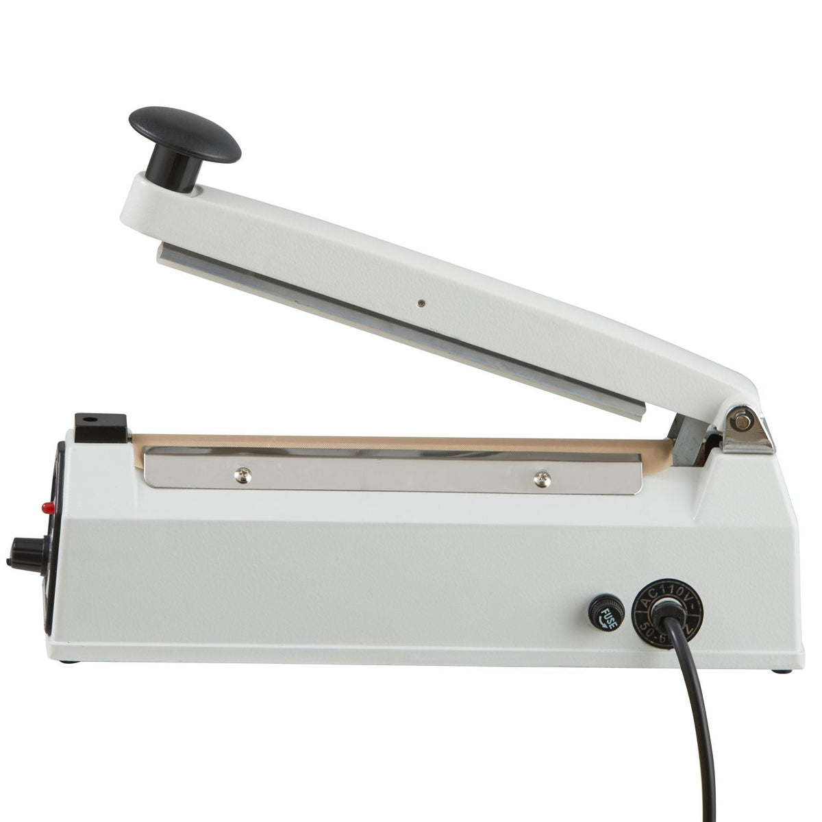 Impulse Sealer 8 inch, Manual Heat Sealing Machine with Adjustable Heating Mode, Aluminum Shrink Wrap Bag Sealers for Plastic Mylar PE PP Bags, Portable Poly Bag Sealer with Extra Replace Kit