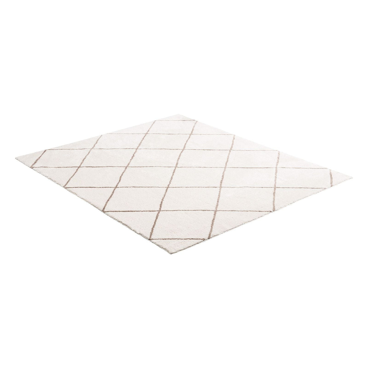 Indoor Plush Area Rugs, 8 x 10 ft Plush Carpet, Area Rugs Furry with Long Plushs Pile, Thick & Durable High-Pile Rug for High-Traffic Areas, Bedroom, Non-Shedding & Non-Slip Backing, Beige