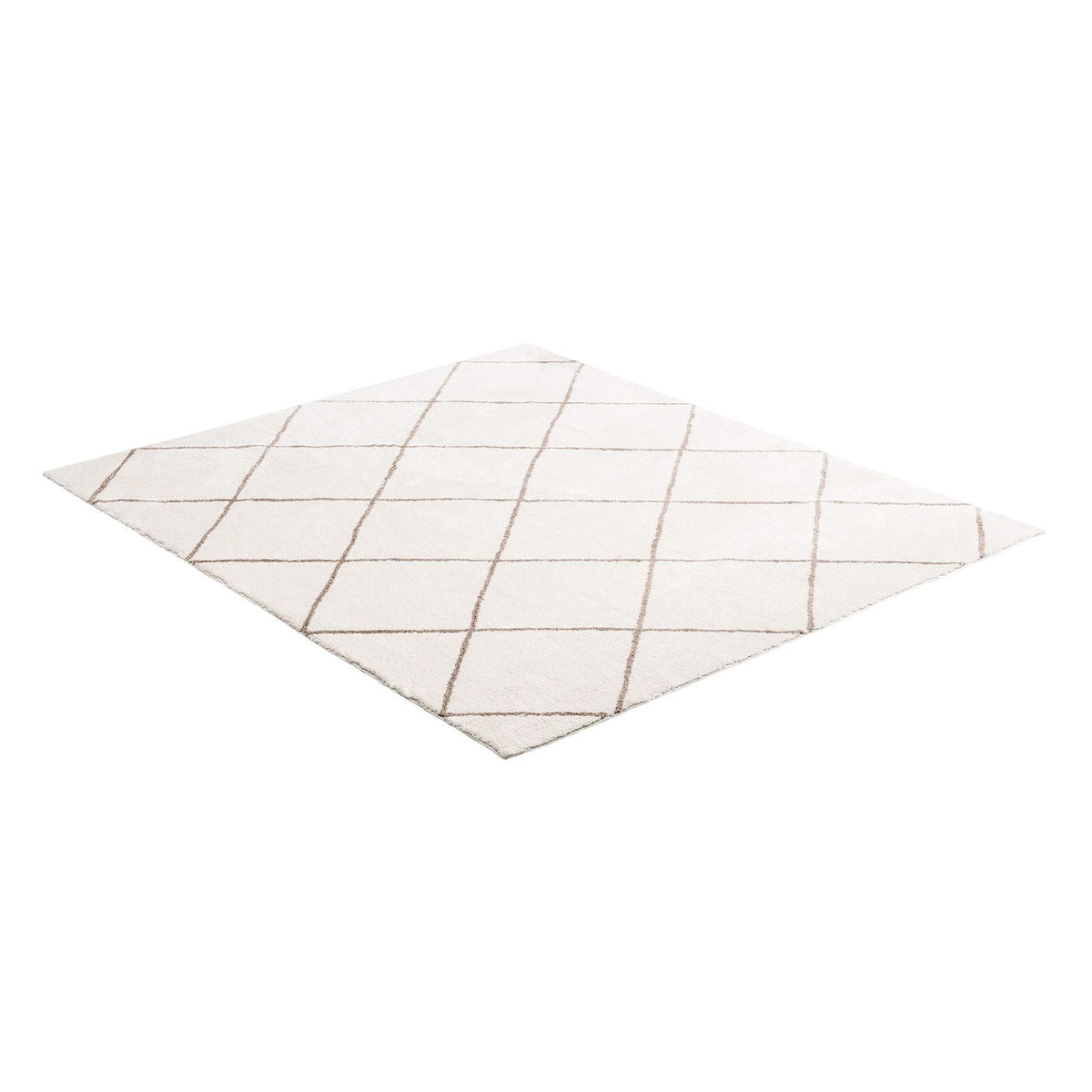 Indoor Plush Area Rugs, 8 x 10 ft Plush Carpet, Area Rugs Furry with Long Plushs Pile, Thick & Durable High-Pile Rug for High-Traffic Areas, Bedroom, Non-Shedding & Non-Slip Backing, Beige