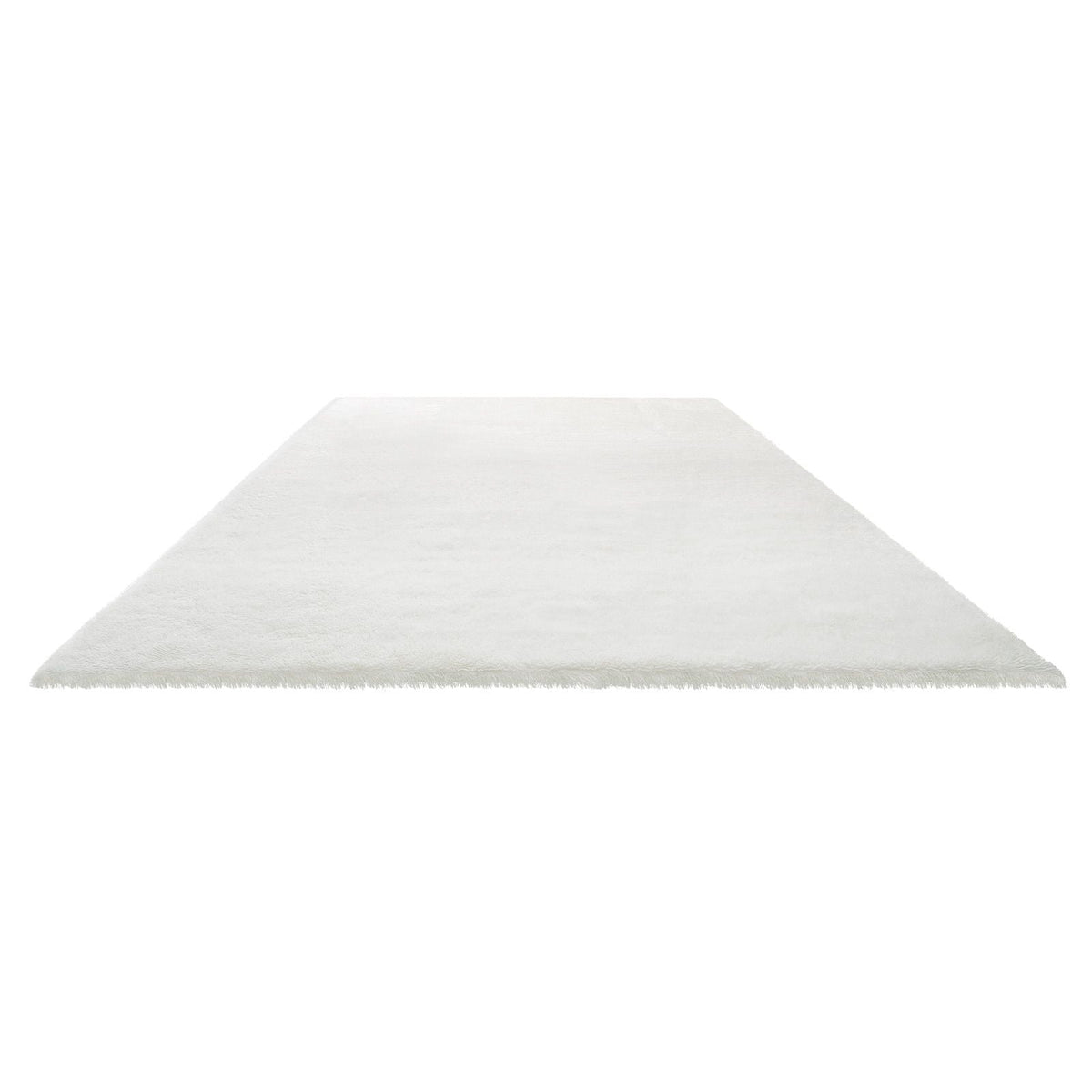 Indoor Plush Area Rugs, 8 x 10 ft Soft Plush Carpet, Furry Shag Area Rugs for Living Room, Bedroom, Sunroom, Modern Home Decor Aesthetic, Non-Shedding, Non-Woven, Slip-Resistant, Ivory White