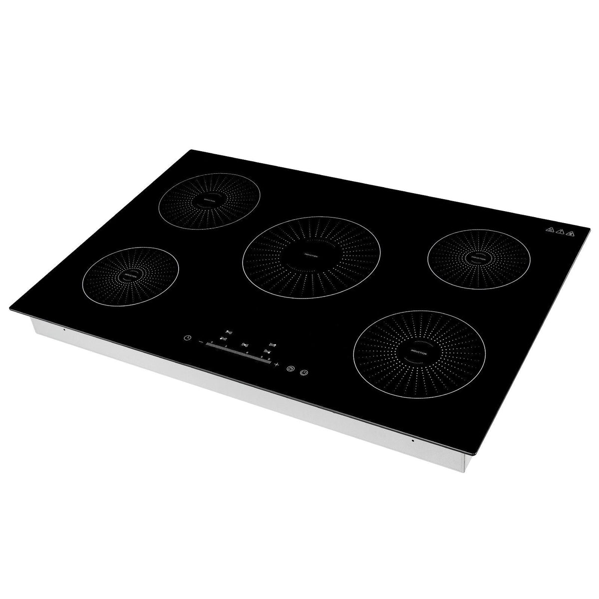 Induction Cooktop 30inch 5 Burners Built-in Electric Stove 220V 9200W, Induction Burner for Kitchen, with 9 Power Levels, LED Touch Screen, Ceramic Glass Surface, Child Lock