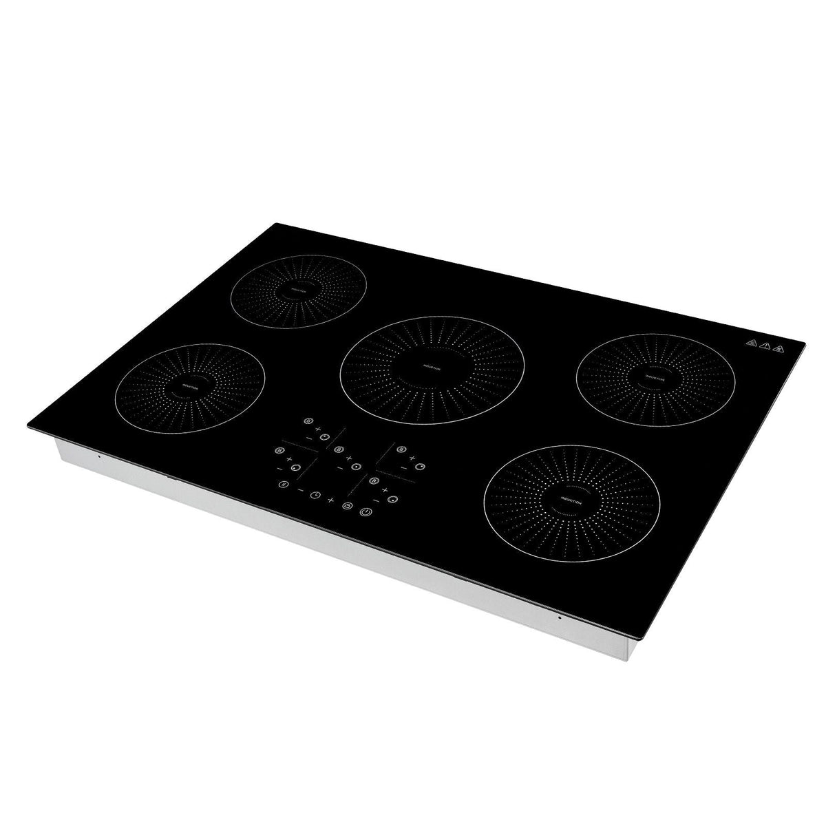 Induction Cooktop 30inch 5 Burners Built-in Electric Stove 220V 9200W, Induction Burner for Kitchen, with 9 Power Levels, LED Touch Screen, Ceramic Glass Surface, Child Lock