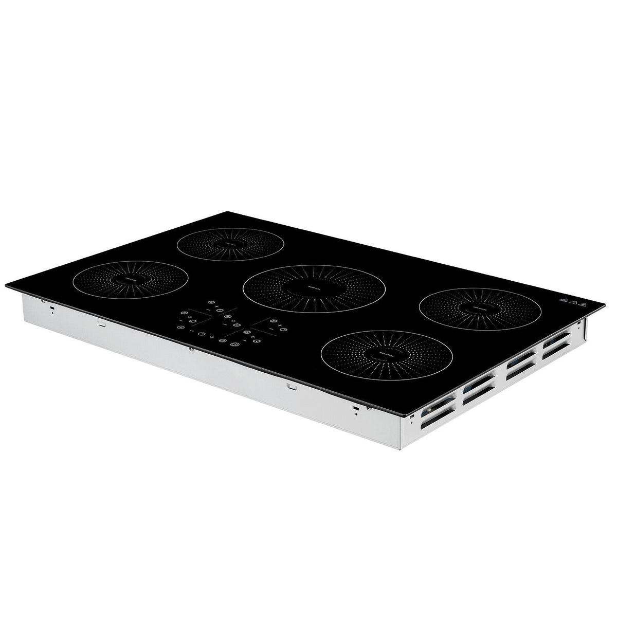 Induction Cooktop 30inch 5 Burners Built-in Electric Stove 220V 9200W, Induction Burner for Kitchen, with 9 Power Levels, LED Touch Screen, Ceramic Glass Surface, Child Lock