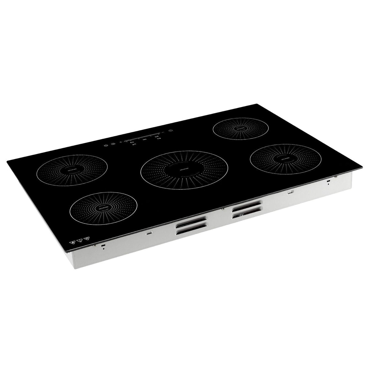 Induction Cooktop 30inch 5 Burners Built-in Electric Stove 220V 9200W, Induction Burner for Kitchen, with 9 Power Levels, LED Touch Screen, Ceramic Glass Surface, Child Lock