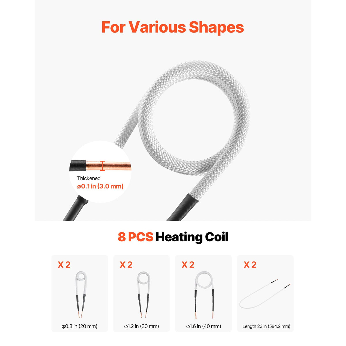 Induction Heater Bolt Removal, 1500W 110V Magnetic Induction Heater Kit, Handheld Nut Buster Tool, Mini Heating Machine for Rusty Screw Removing, Car Garage Repairing Tools with 8 Coil and Box
