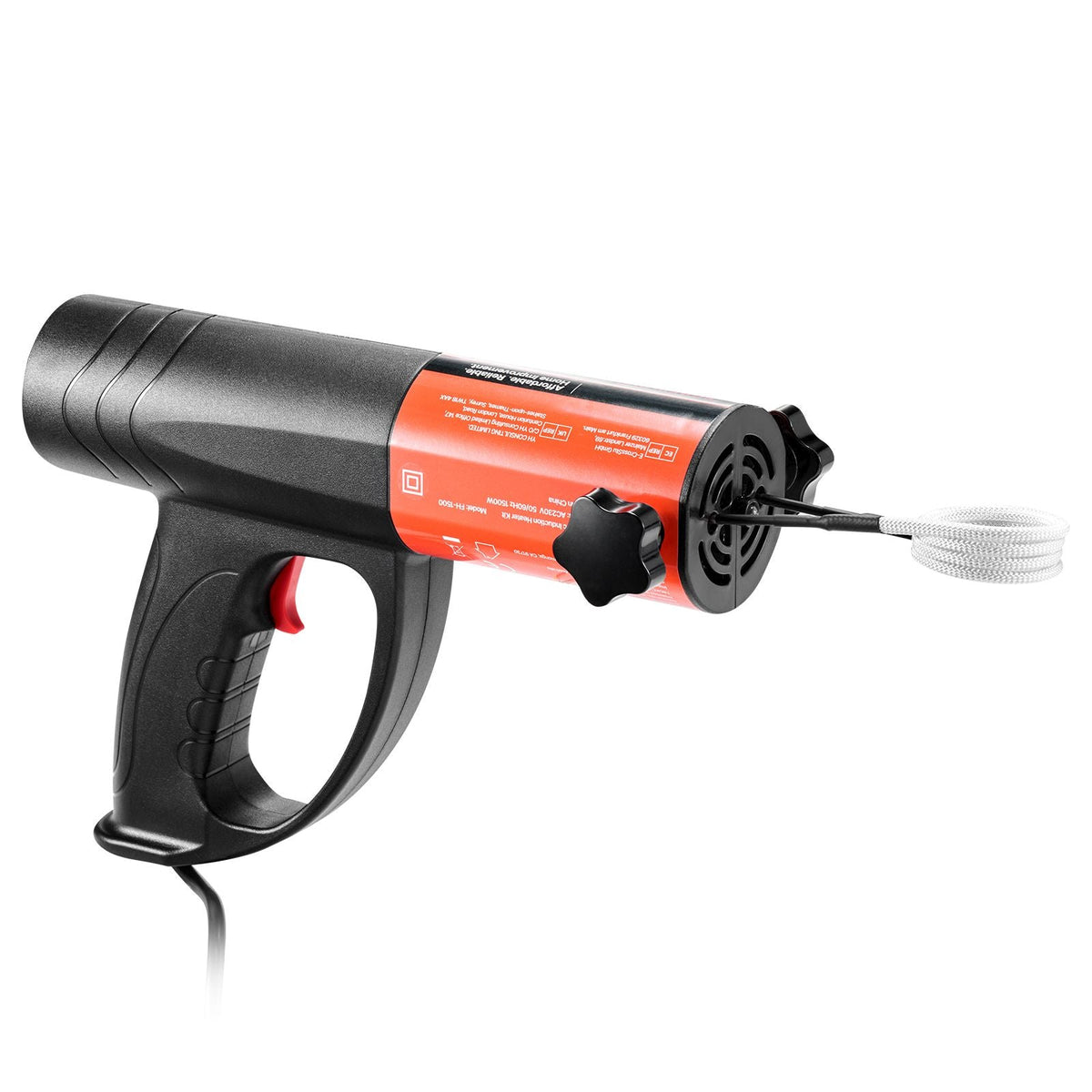 Induction Heater Bolt Removal, 1500W 110V Magnetic Induction Heater Kit, Handheld Nut Buster Tool, Mini Heating Machine for Rusty Screw Removing, Car Garage Repairing Tools with 8 Coil and Box