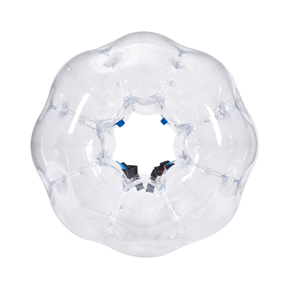 Inflatable Bumper Ball 1-Pack, 4FT/1.2M Body Sumo Zorb Balls for Teen & Adult, 0.8mm Thick PVC Human Hamster Bubble Balls for Outdoor Team Gaming Play, Bumper Bopper Toys for Garden, Yard, Park