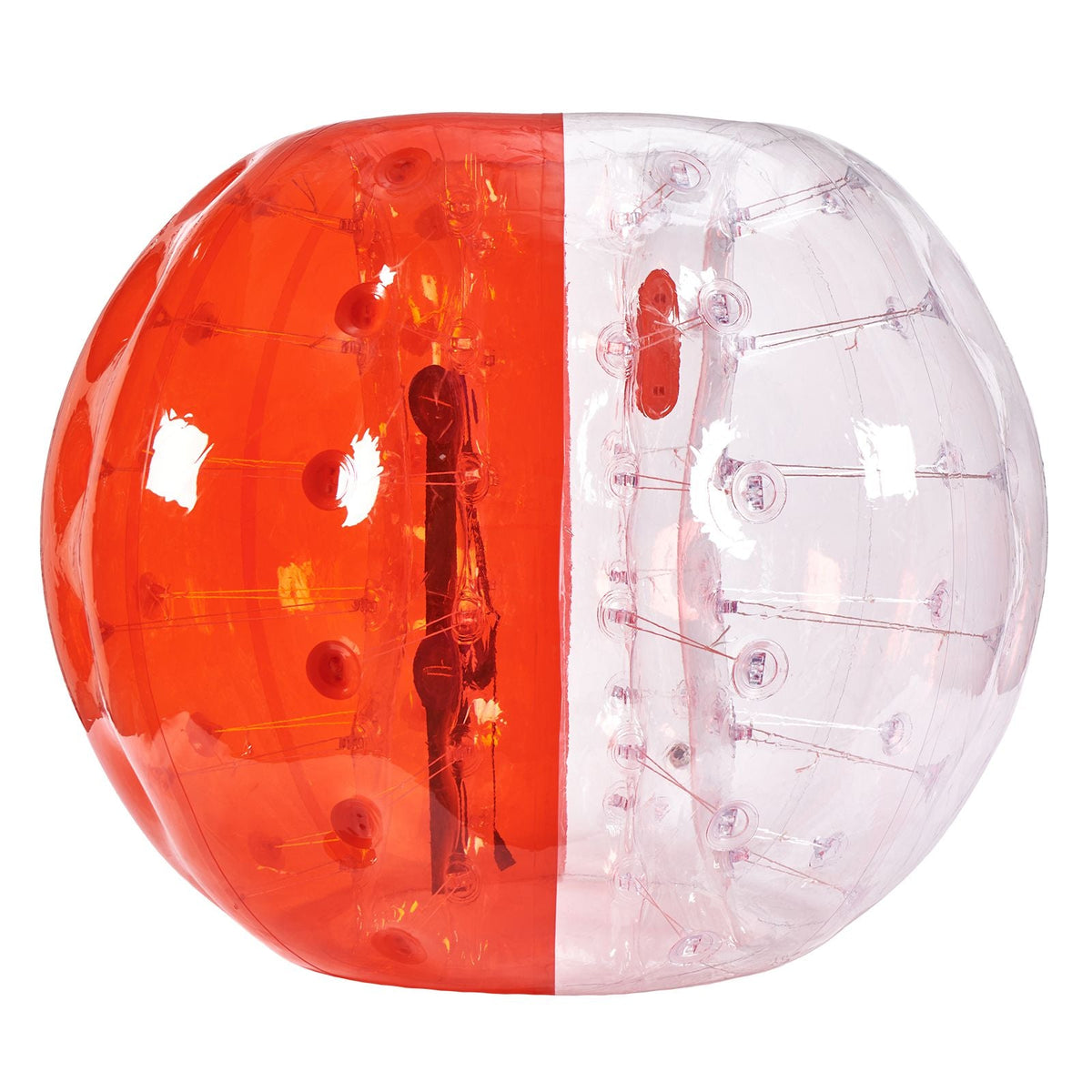 Inflatable Bumper Ball 1-Pack, 5FT/1.5M Body Sumo Zorb Balls for Teen & Adult, 0.8mm Thick PVC Human Hamster Bubble Balls for Outdoor Team Gaming Play, Bumper Bopper Toys for Garden, Yard, Park