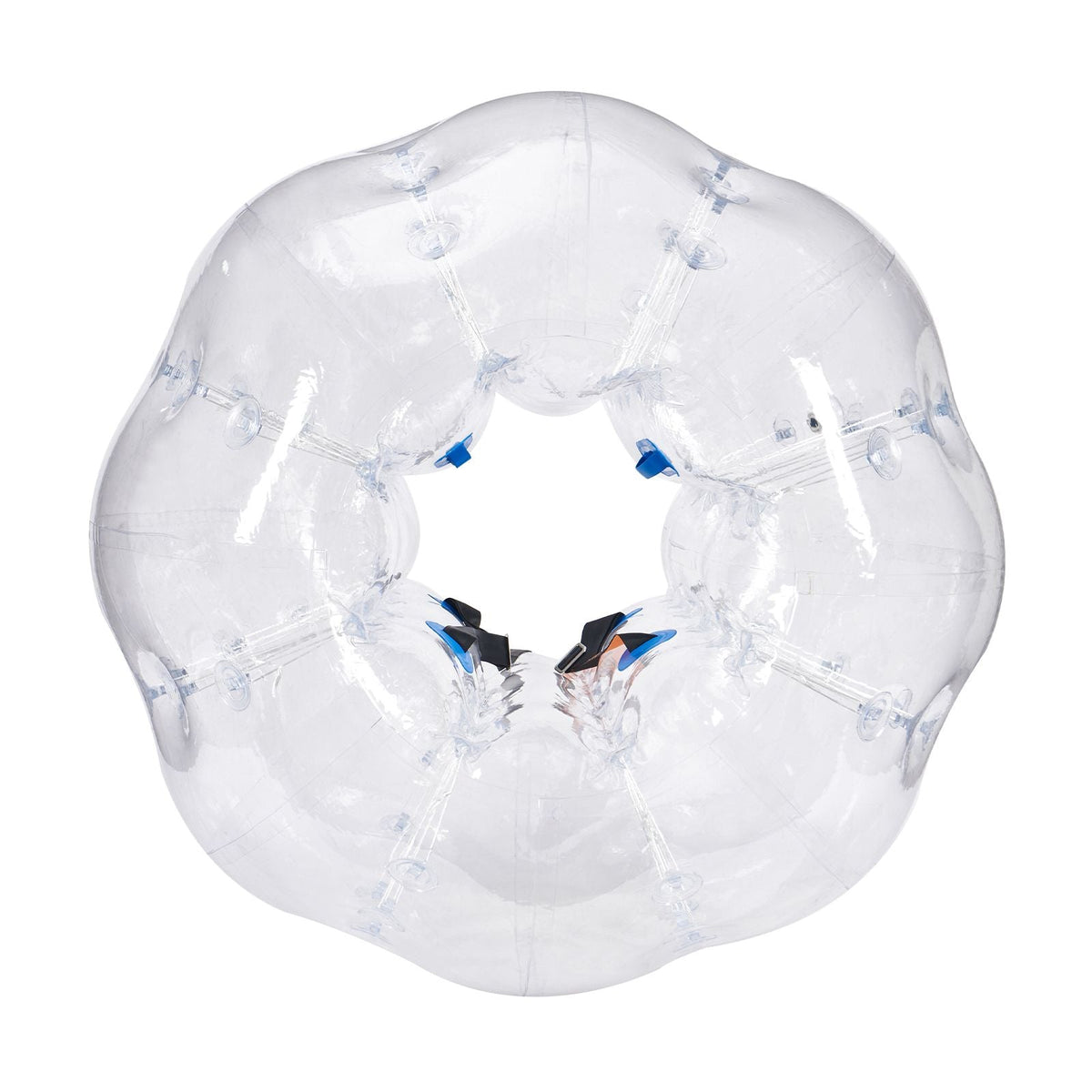 Inflatable Bumper Ball 1-Pack, 5FT/1.5M Body Sumo Zorb Balls for Teen & Adult, 0.8mm Thick PVC Human Hamster Bubble Balls for Outdoor Team Gaming Play, Bumper Bopper Toys for Garden, Yard, Park
