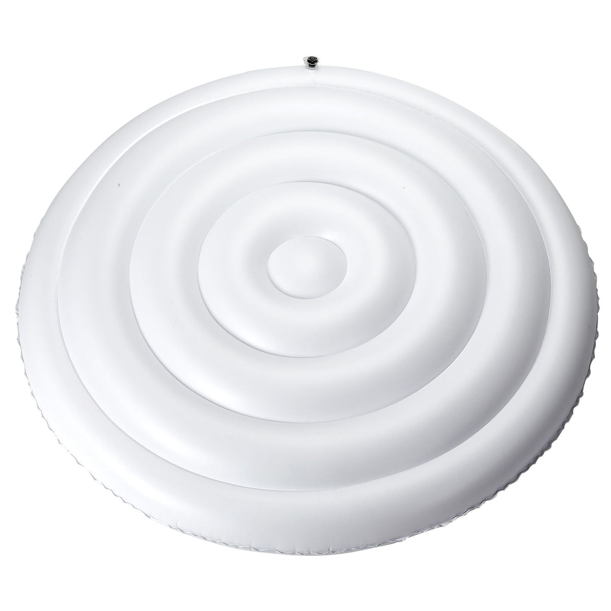 Inflatable Hot Tub Cover, 5.4 Ft Round Hot Tub Cover Protector, Insulated Spa Covers for Inflatable Hottub, Weatherproof and Waterproof Energy Saving Lid for Outdoor Use, White