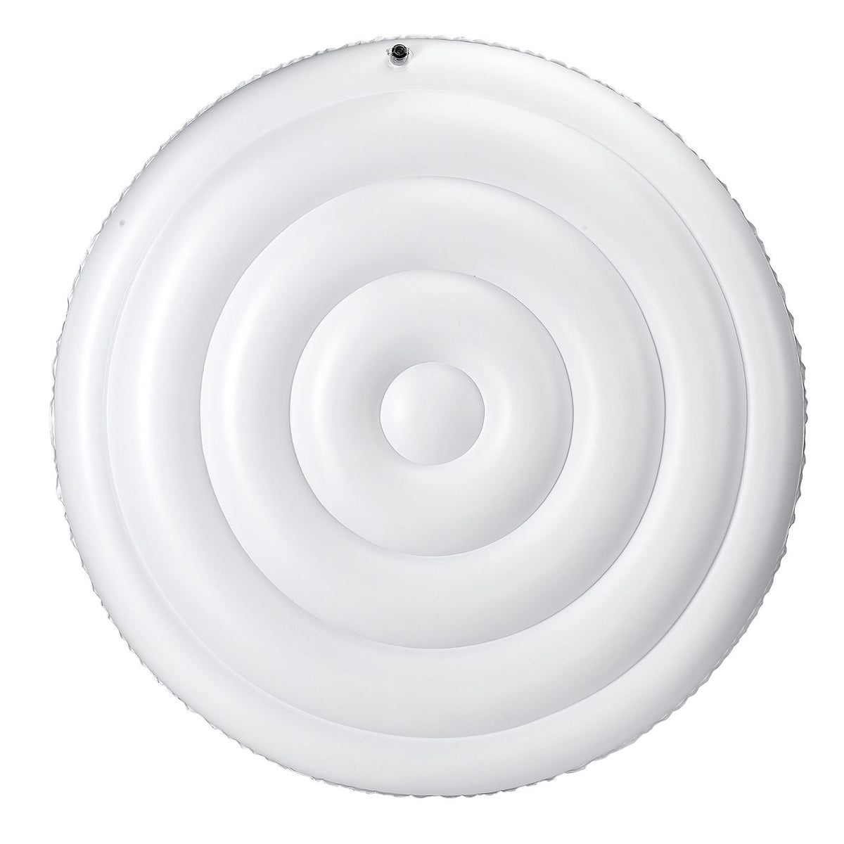 Inflatable Hot Tub Cover, 5.4 Ft Round Hot Tub Cover Protector, Insulated Spa Covers for Inflatable Hottub, Weatherproof and Waterproof Energy Saving Lid for Outdoor Use, White