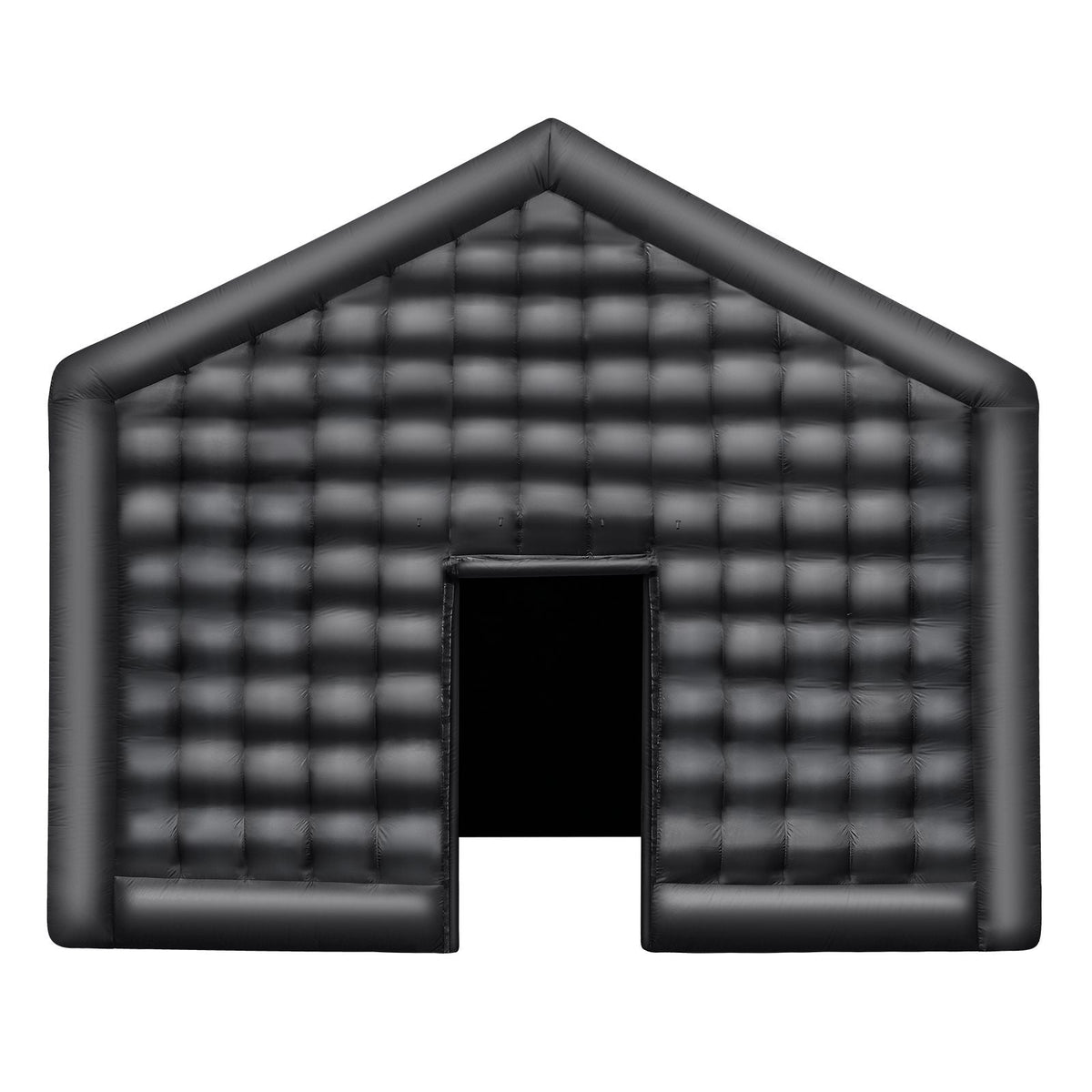 Inflatable Nightclub, 17.7 x 16.4 x 13.9 Ft, Blow up Party Tent with Disco Lights & 680W Blower, Large Inflatable Night Club Tent for Adults, Inflatable House Air Cube for Wedding Birthday Black