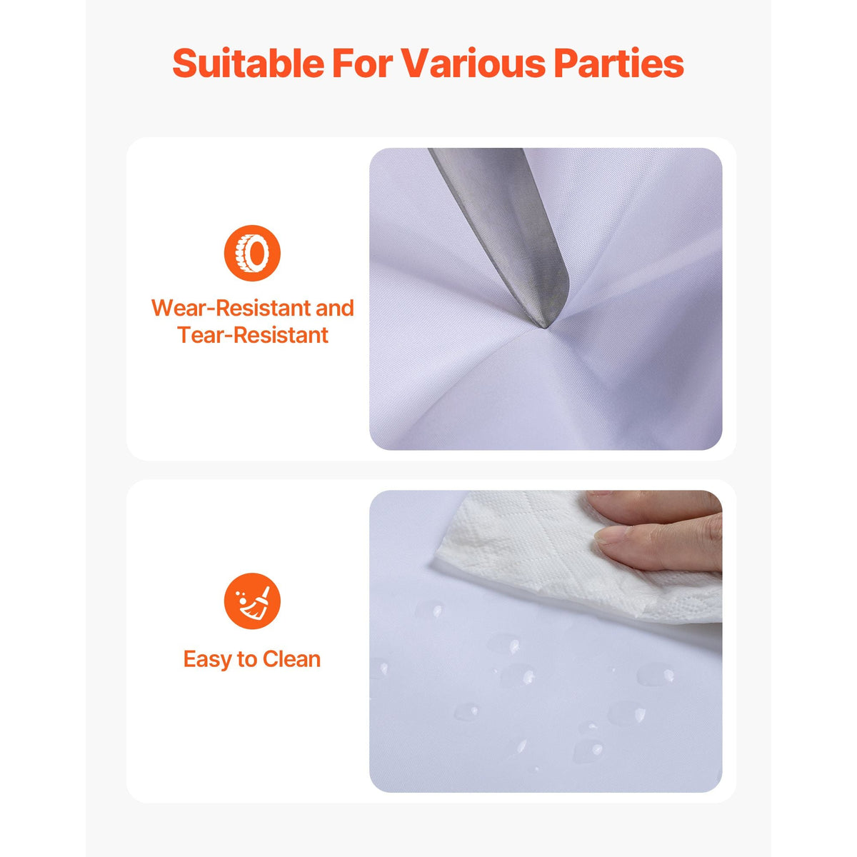 Inflatable Nightclub, 26.2 x 19.7 x 13.1 ft Inflatable Party Tent with 1100W Blower & Sandbag, Blow up Night Club with 2 Windows, Air Cube House for Event Birthday Wedding Party, White