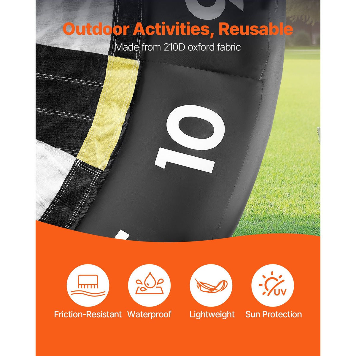 Inflatable Soccer Dart Board, over 8 ft High Giant Soccer Dart Board with 9 Kick Balls & Air Pump, 2-Minutes Setup & Storage Bag for Easy Carrying, for Giant Yard Games, Giant Kick Darts Game