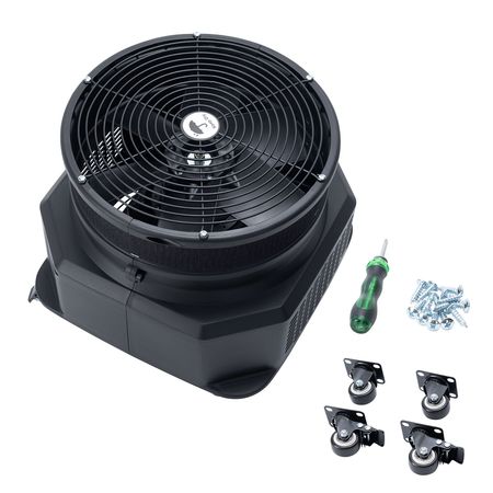 Inflatable Tube Man Blower, 1/2 HP 370W, PP Blower Fan for Wacky Waving Tube Guy, IPX3 Waterproof, Fits 12-Inch Diameter Outdoor Arm Swing Wind Flying Puppet Dancer, Inflatable Not Included