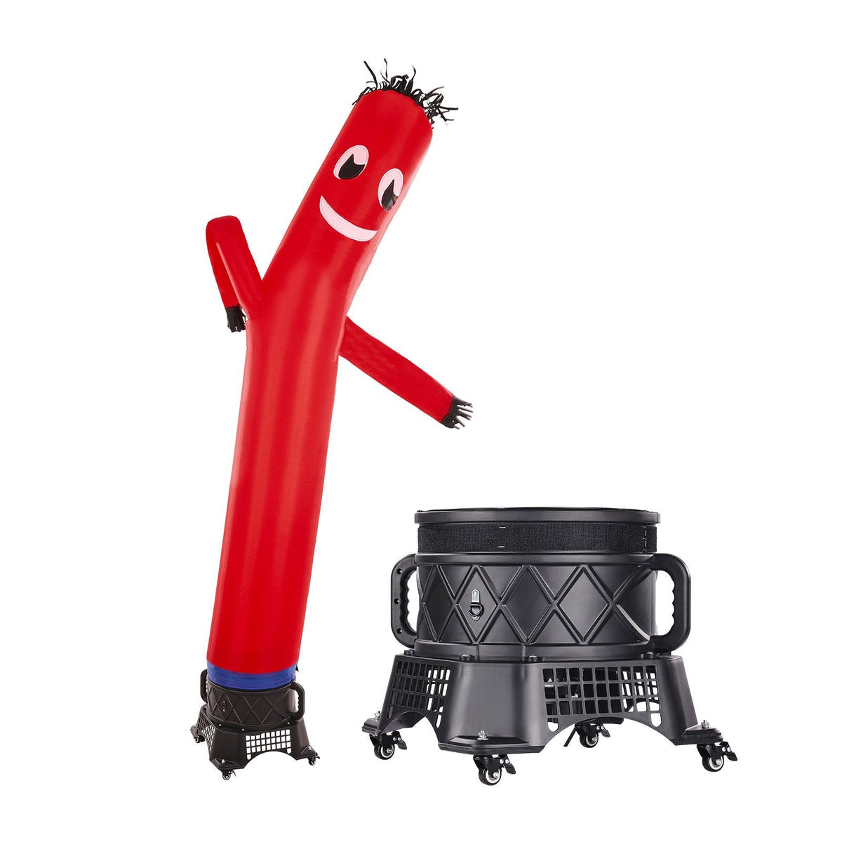 Inflatable Tube Man Set, 20 ft Tall, Wacky Waving Inflatable Dancing Tube Guy with 1 HP Blower, PP Shell IPX3 Waterproof Blower Fan, for Outdoor Advertising Business Store Party
