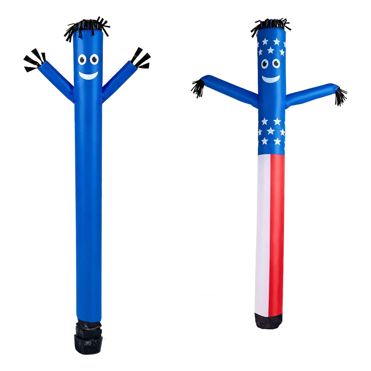 Inflatable Tube Man with Blower, 6 ft Tall, Wacky Waving Wind Flying Inflatable Dancing Tube Guy with 1/15 HP IPX3 Waterproof Blower Fan, for Outdoor Advertising Business Store Party Decoration