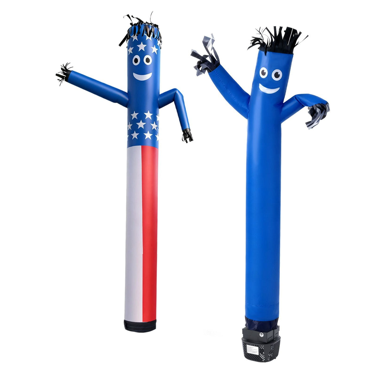 Inflatable Tube Man with Blower, 6 ft Tall, Wacky Waving Wind Flying Inflatable Dancing Tube Guy with 1/15 HP IPX3 Waterproof Blower Fan, for Outdoor Advertising Business Store Party Decoration