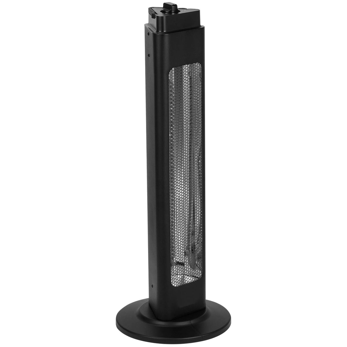 Infrared Heater, 1500W Electric Space Heater with Remote Control & 3 Speeds & 24H Timer & Multiple Security Protections, Indoor/Outdoor for Bedroom,Studio,Porch,Dining Room,Studio