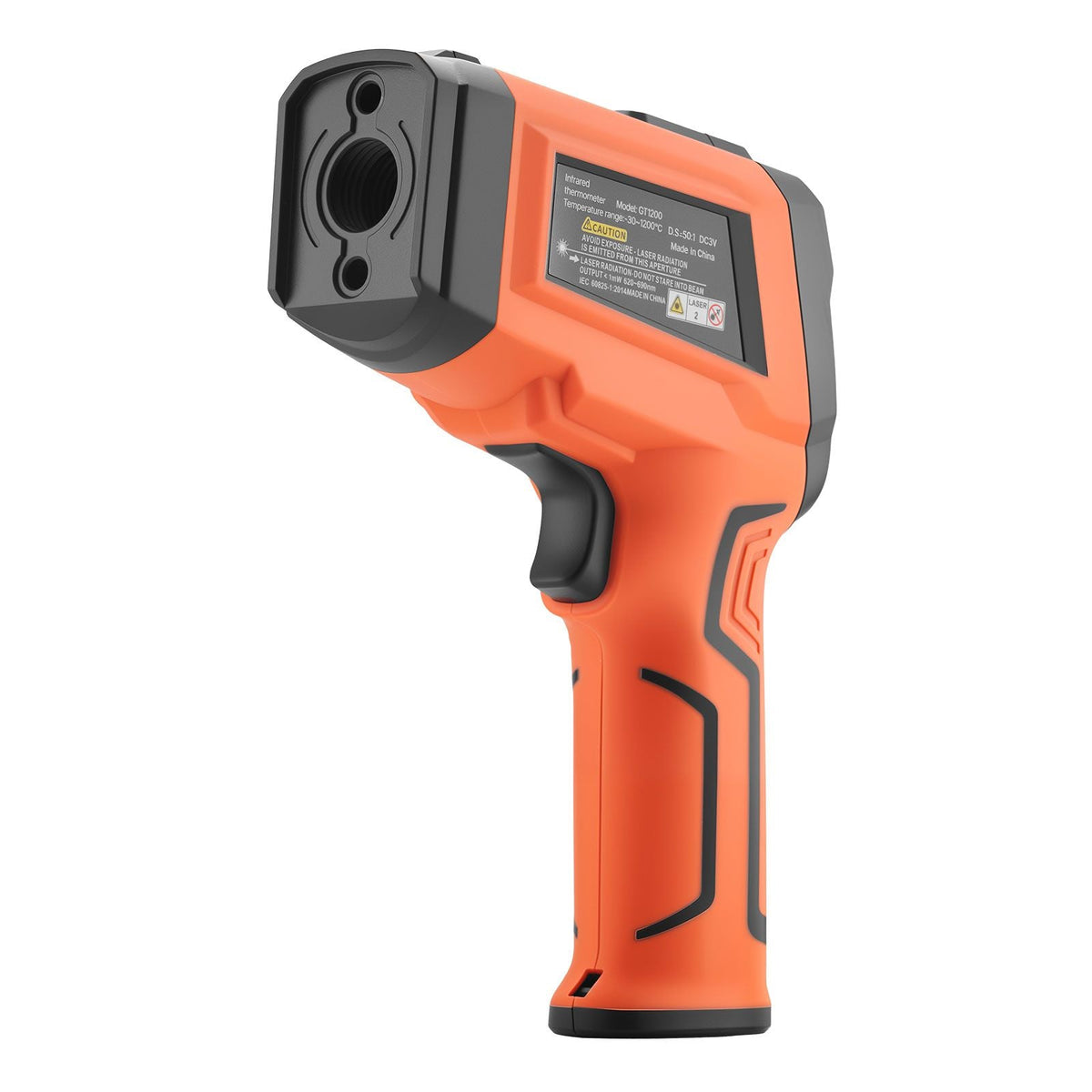 Infrared Thermometer, -22 F to 2192 F Dual-Mode IR Thermometer Gun with K-Type Thermocouple, Dual Laser Heat Temperature Gun Non-Contact for Cooking/Griddle/Engine/Industrial Use (Not for Human)