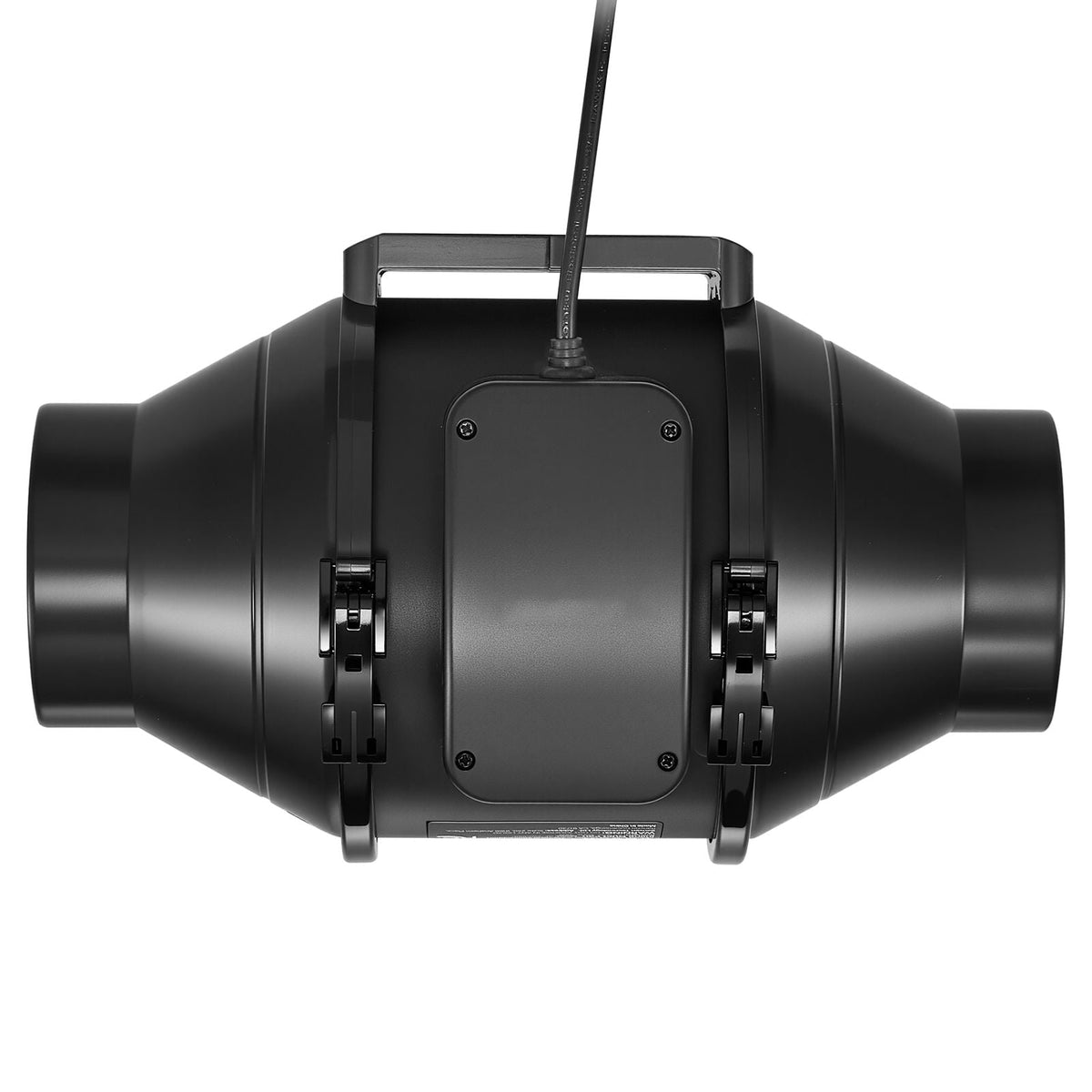 Inline Duct Fan, 4 in Quiet Inline Exhaust Fan, 180 CFM Powerful AC-Motor Ventilation Fans for Cooling Booster, High Air Flow, Vent Blower Fans for Indoor Grow Tents Basement Hydroponics