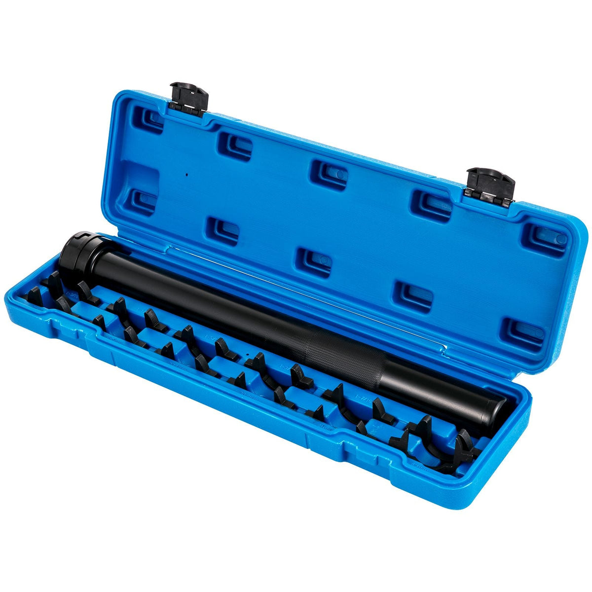 Inner Tie Rod Installation Kit, Includes 13 Crowfoot Adapters, Durable 1/2 Inch Drive Tube for Efficient Removal, Crafted from Robust Steel, Ideal for Automotive Maintenance