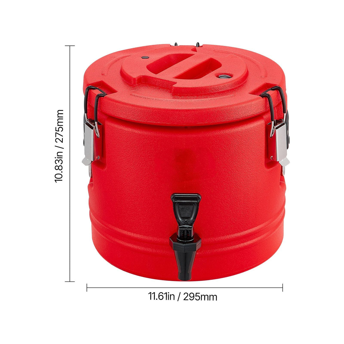 Insulated Beverage Dispenser, 2.2 Gal/8L Thermal Hot and Cold Drink Server Dispenser with Spigot, Food-Grade Cooler Jug with 304 Stainless Steel Interior, for Tea Coffee Restaurant Outdoor