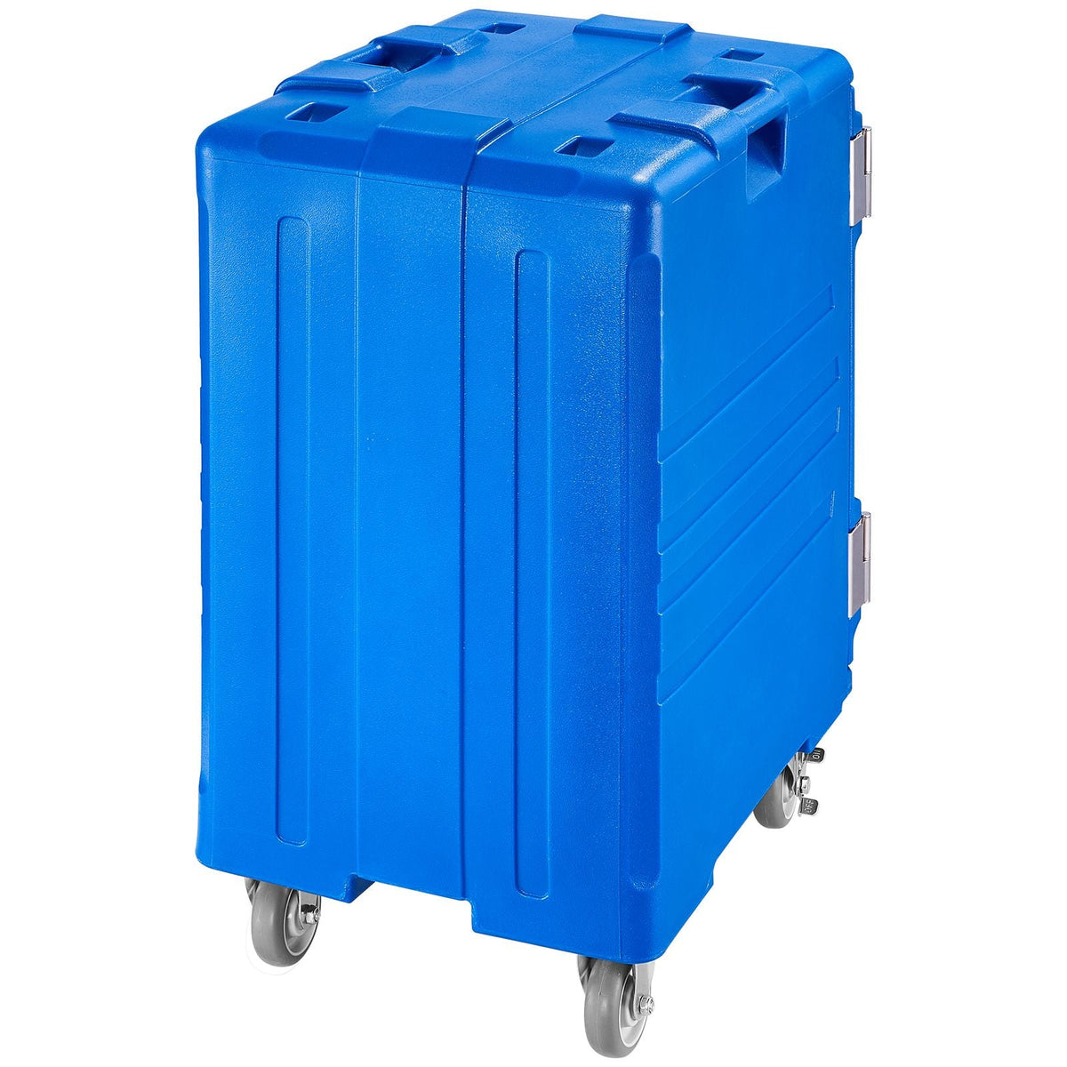 Insulated Food Pan Carrier, 127 Qt Hot Box for Catering, Food Box Carrier with Double Buckles, Front Loading Food Warmer with Handles, End Loader with Wheels for Restaurant, Canteen