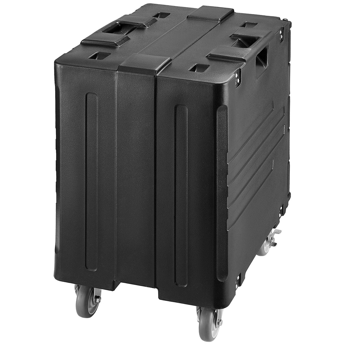 Insulated Food Pan Carrier, 95 Qt Hot Box for Catering, Food Box Carrier with Buckle, Front Loading Food Warmer with Handles, End Loader with Wheels for Restaurant, Canteen