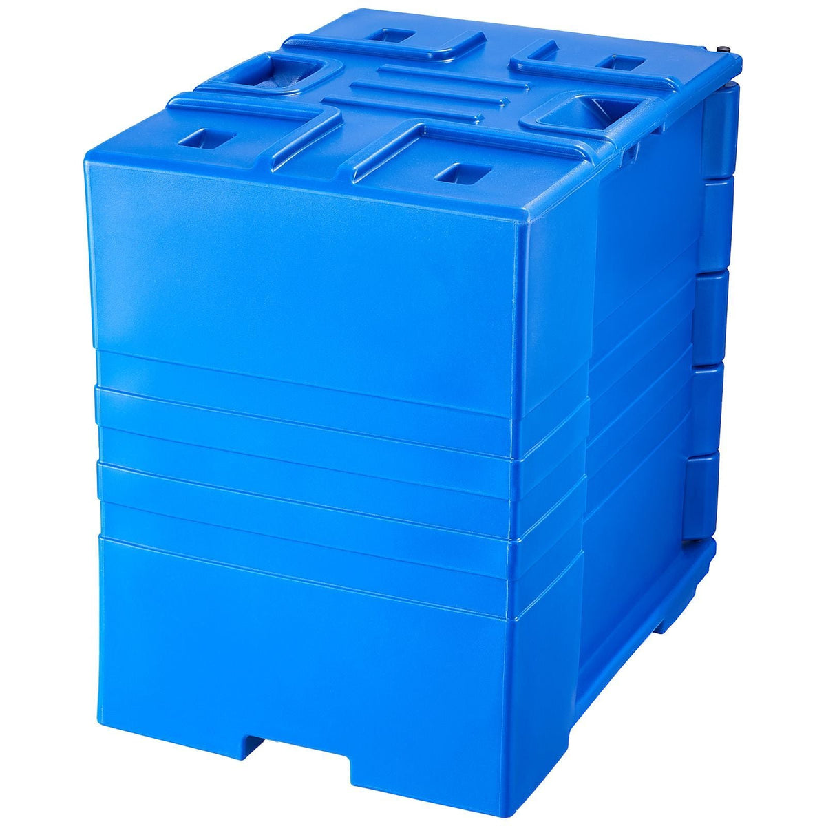 Insulated Food Pan Carrier, 95 Qt Hot Box for Catering, Food Box Carrier with Double Buckles, Front Loading Food Warmer with Handles, Stackable End Loader for Restaurant, Canteen