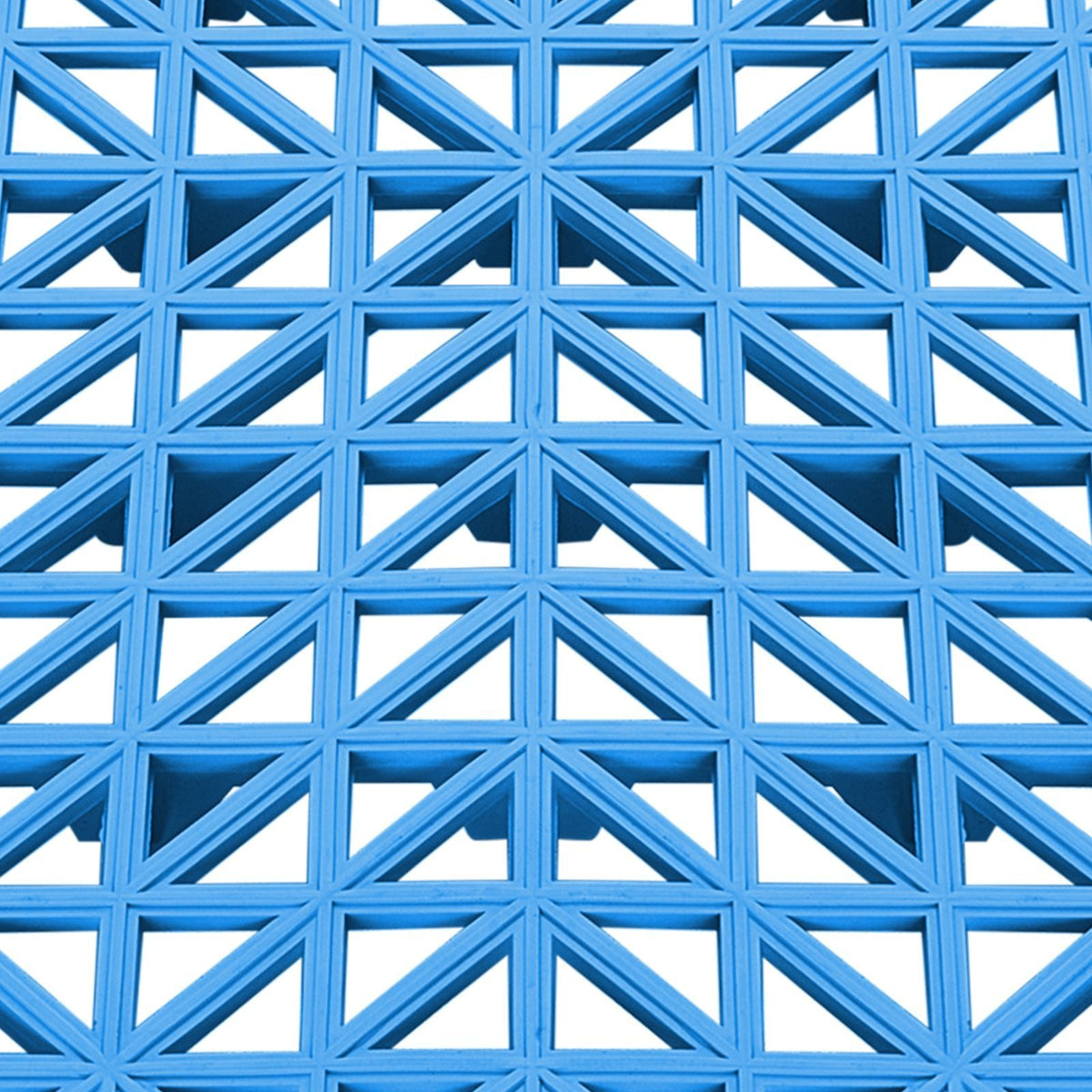 Interlocking Tile 50PCS Blue, Drainage Tiles 12" x 12" Splicing, Soft PVC Interlocking Drainage Floor Tiles, Non-Slip Drainage Holes for Restroom, Bathroom, Kitchen, Pool, Wet Areas