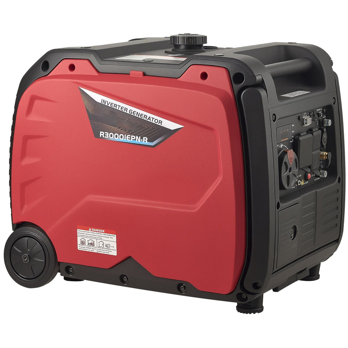 Inverter Generator, 4200W Peak Watt Quiet Inverter Generator, Dual Fuel Inverters Generators for Home Outdoor, Gas & LPG Powered, Stable Power, CO Sensor, RV Ready 8.3A Outlet, Long Run Time