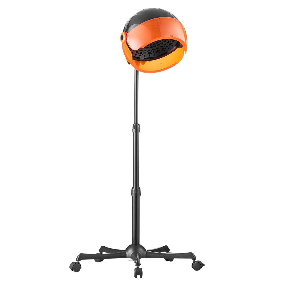 Ionic Hood Dryer, 1875W Pro Bonnet Hair Dryer, Timer, 3 Temperature Levels & Adjustable Speed, Mobile Floor Stand with Wheels for Salon & Home Spa