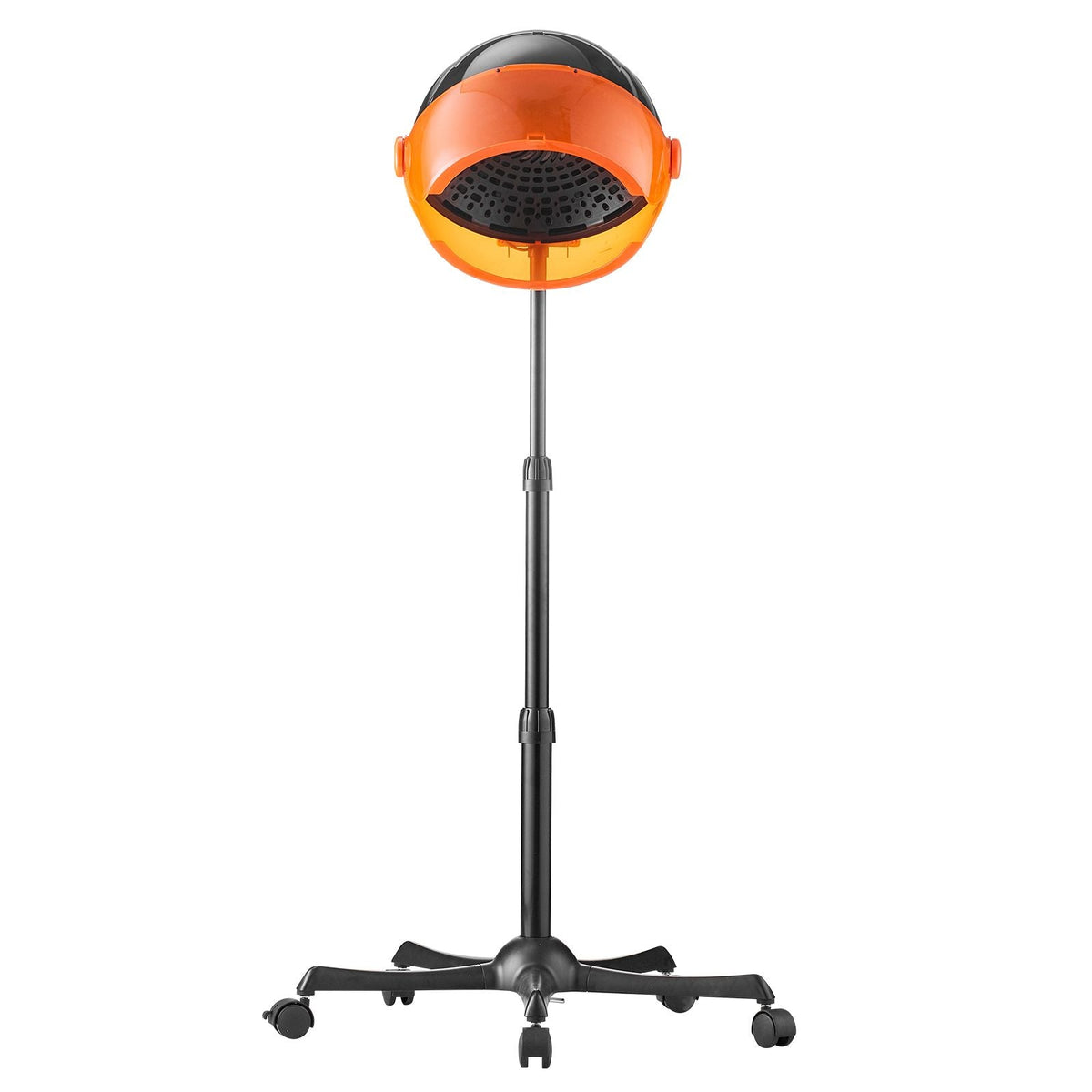 Ionic Hood Dryer, 1875W Pro Bonnet Hair Dryer, Timer, 3 Temperature Levels & Adjustable Speed, Mobile Floor Stand with Wheels for Salon & Home Spa