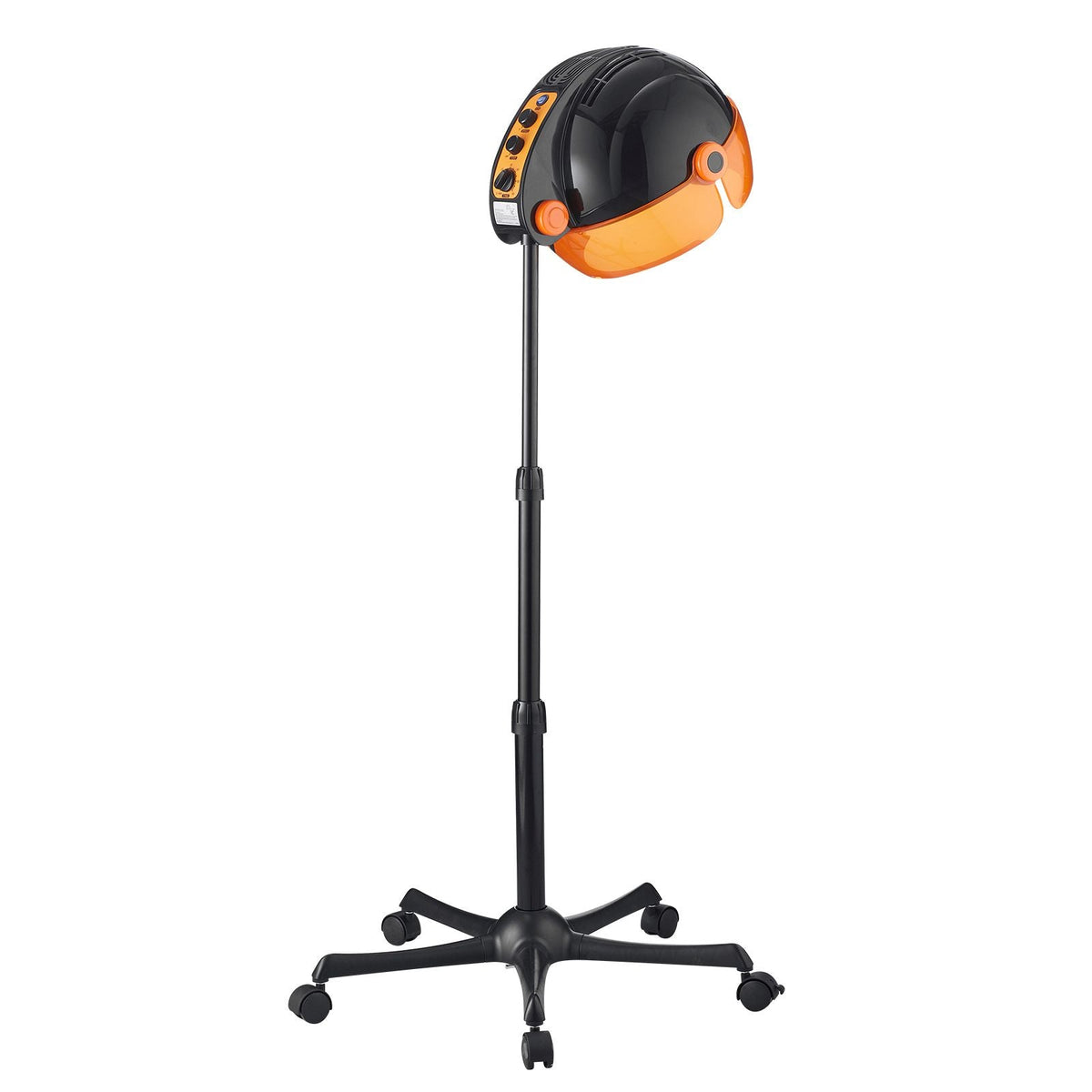 Ionic Hood Dryer, 1875W Pro Bonnet Hair Dryer, Timer, 3 Temperature Levels & Adjustable Speed, Mobile Floor Stand with Wheels for Salon & Home Spa