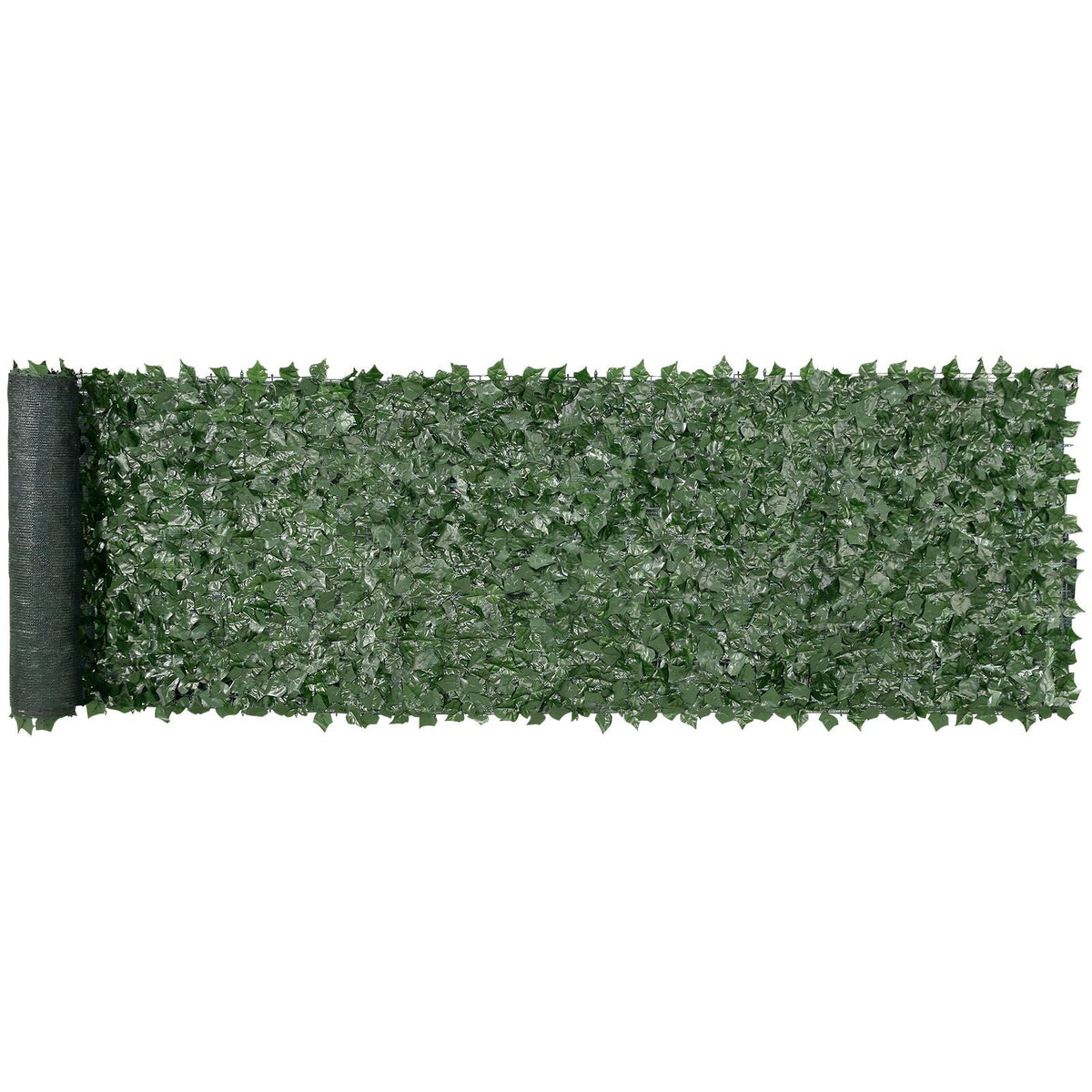 Ivy Privacy Fence, 39 x 158in Artificial Green Wall Screen, Greenery Ivy Fence with Mesh Cloth Backing and Strengthened Joint, Faux Hedges Vine Leaf Decoration for Outdoor Garden, Yard, Balcony