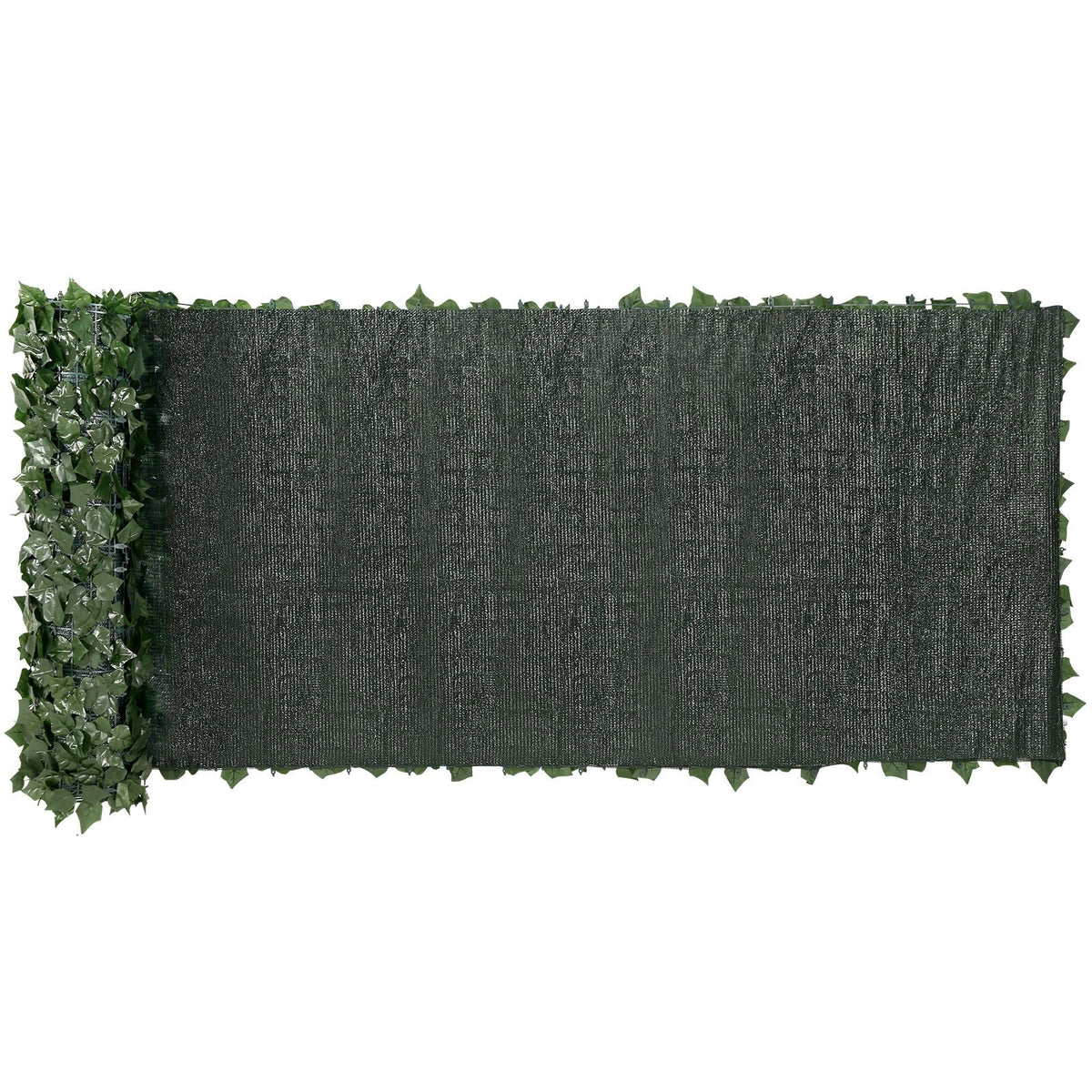Ivy Privacy Fence, 39 x 158in Artificial Green Wall Screen, Greenery Ivy Fence with Mesh Cloth Backing and Strengthened Joint, Faux Hedges Vine Leaf Decoration for Outdoor Garden, Yard, Balcony