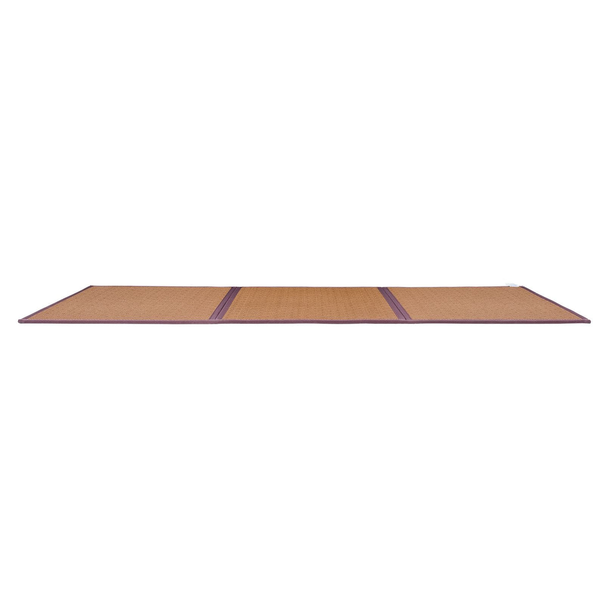 Japanese Tatami Mat, 80 x 55 in Foldable Handwoven Natural Rattan Tatami Mat, Non-Slip & Easily Cleaned Japanese Tatami Floor Mat, Summer Breathable Sleeping Mat for Meditation Yoga Relaxation